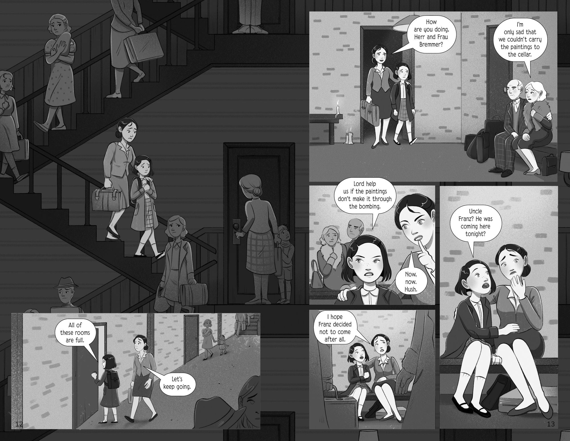 Greta and the Night Fire: A World War II Graphic Novel