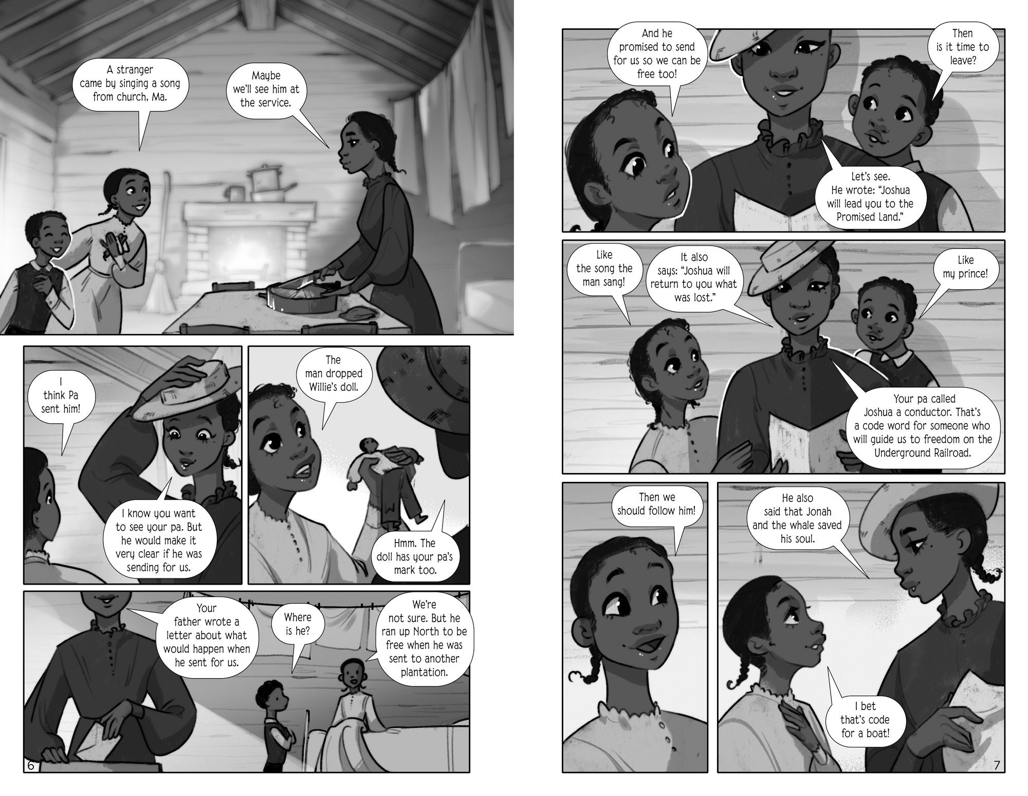 Rosie and the Race Toward Freedom: An Underground Railroad Graphic Novel