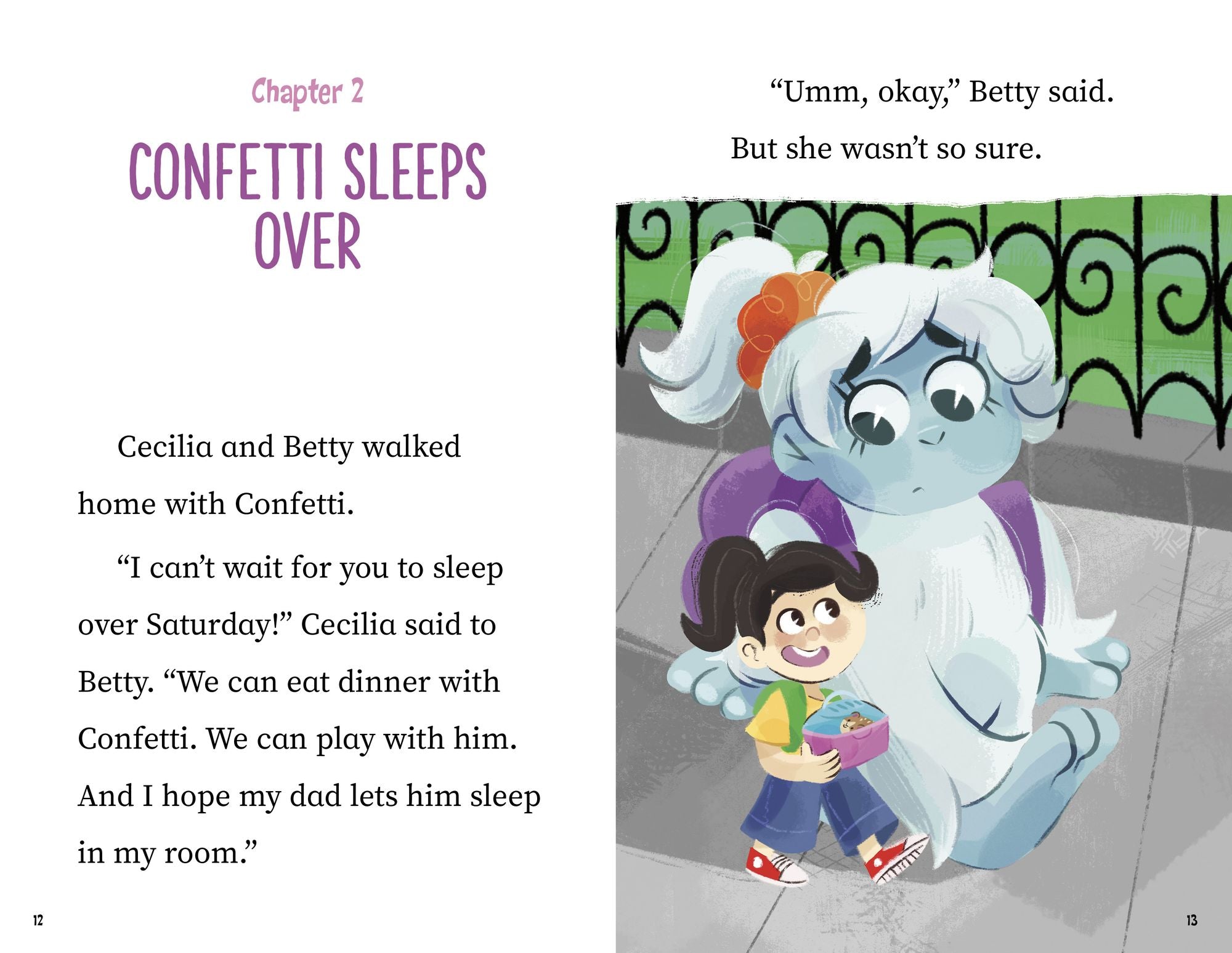Betty the Yeti Loses Confetti