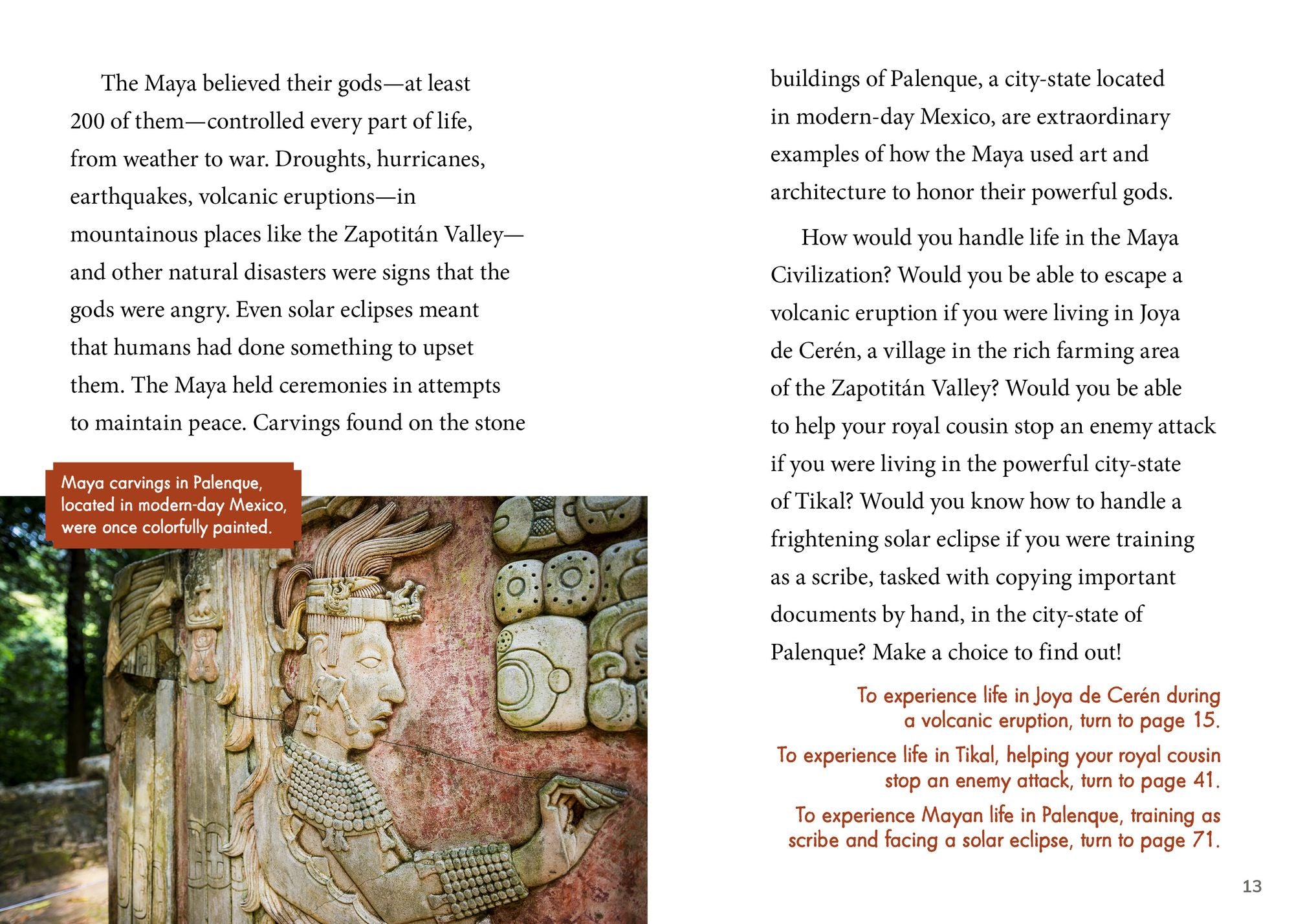 Life in the Maya Civilization: An Interactive Ancient History Adventure