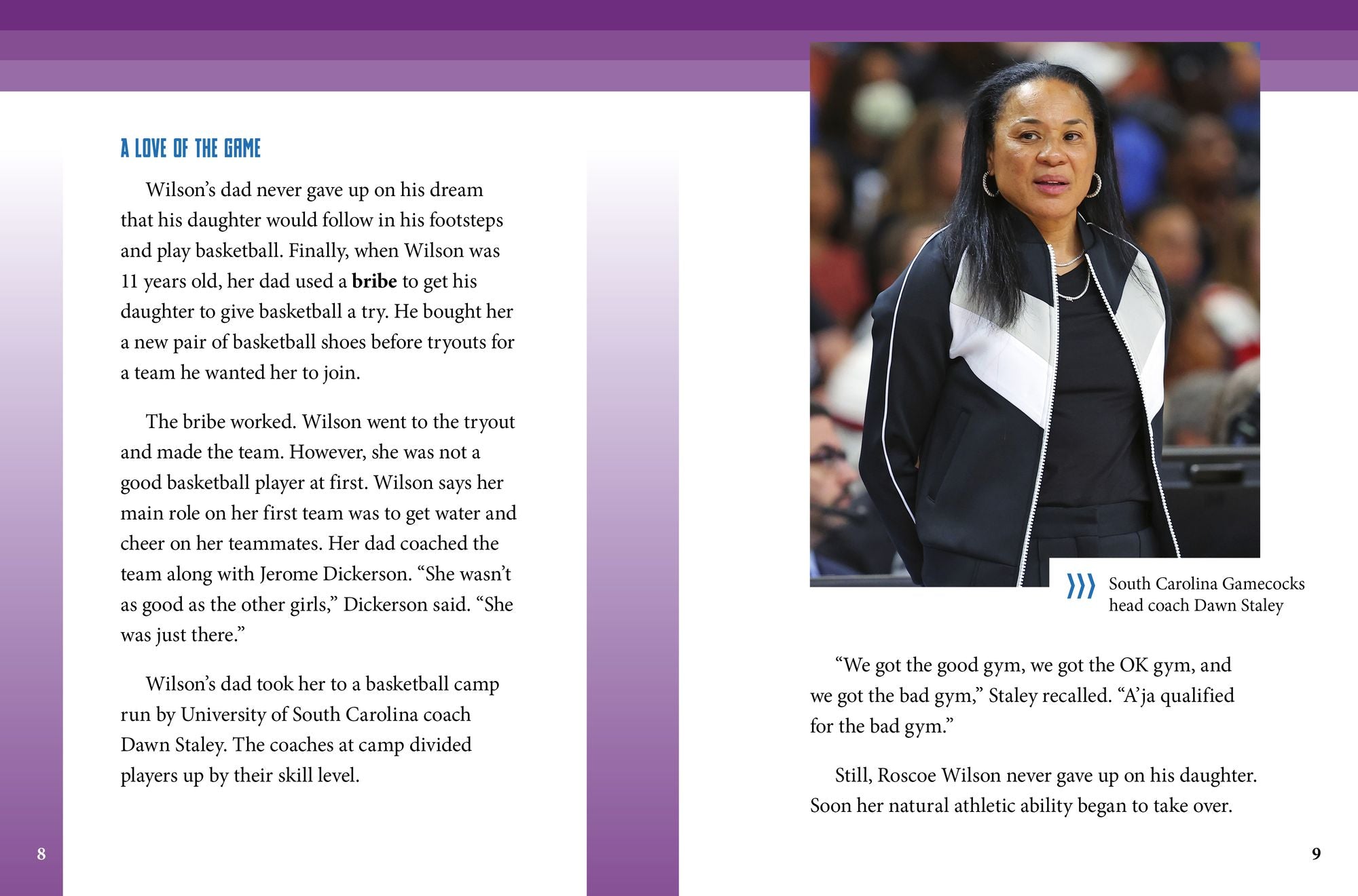 A'ja Wilson: Basketball Shooting Star