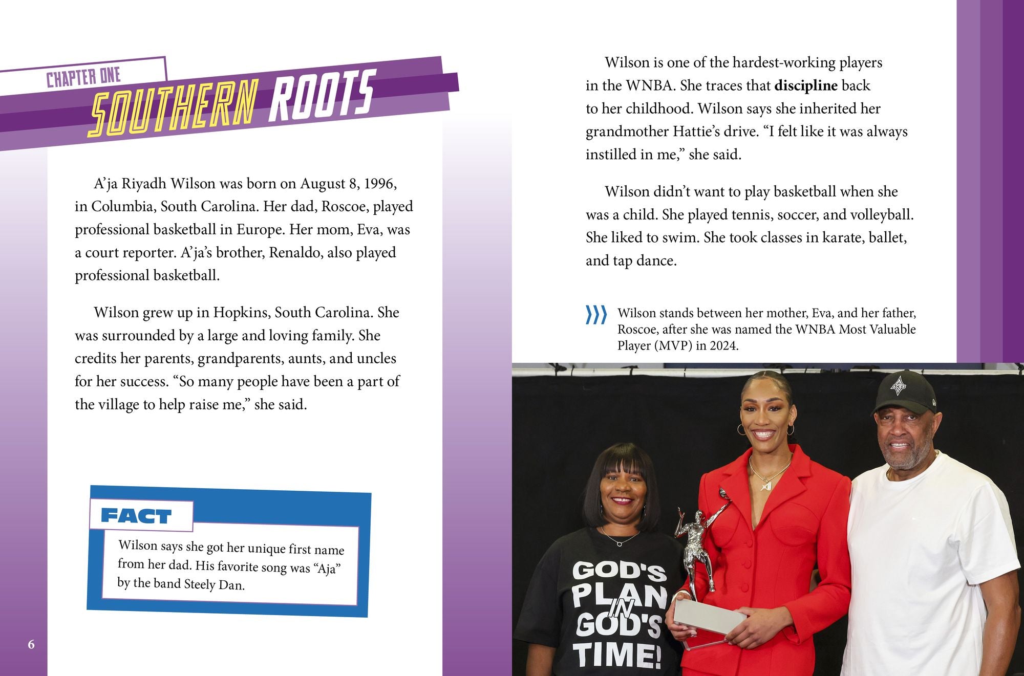 A'ja Wilson: Basketball Shooting Star