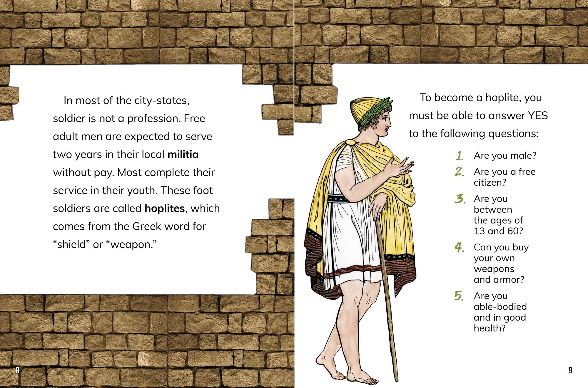 How to Be an Ancient Greek Warrior
