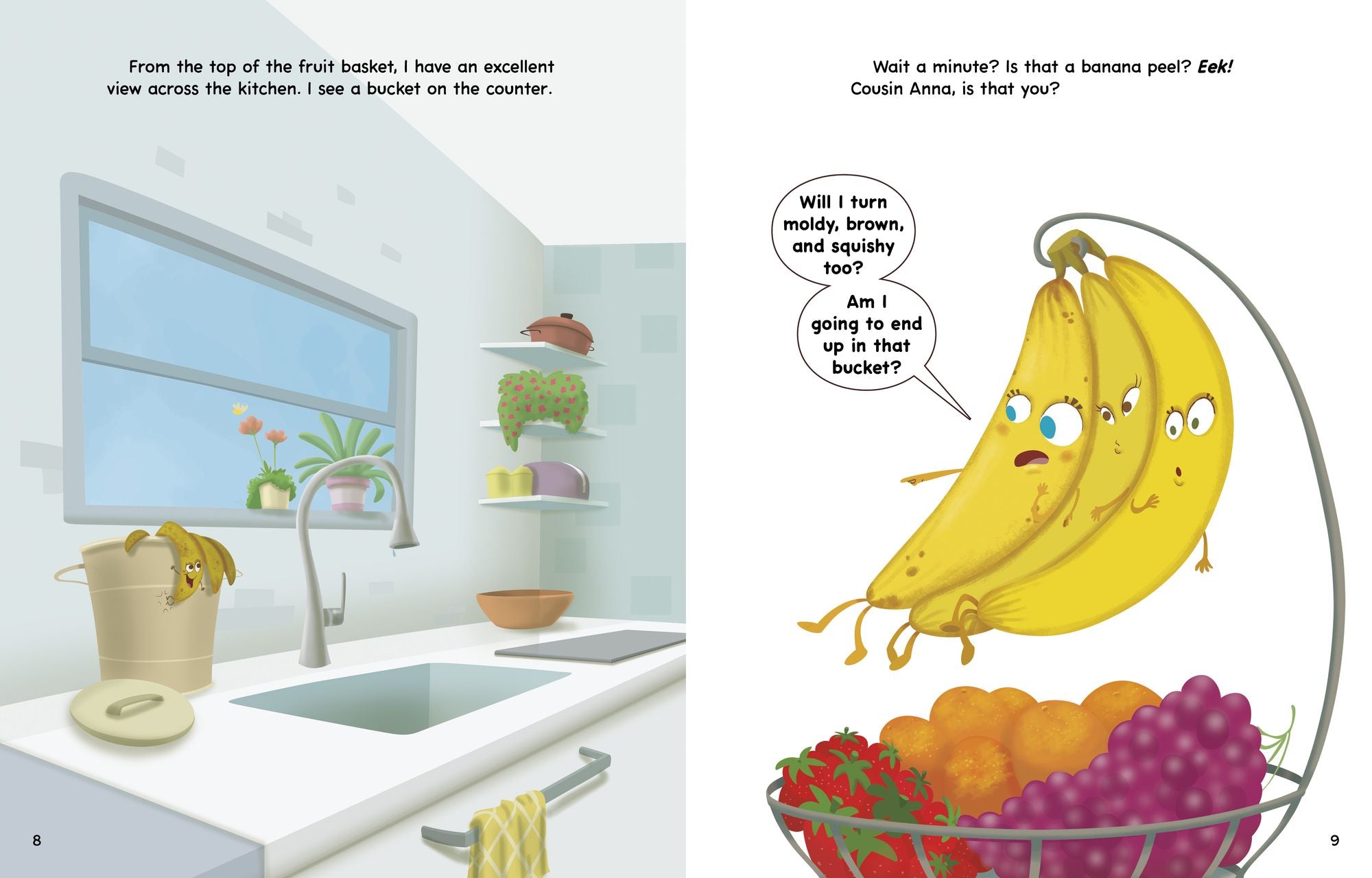 Hannah Banana's Icky, Sticky Composting Journey