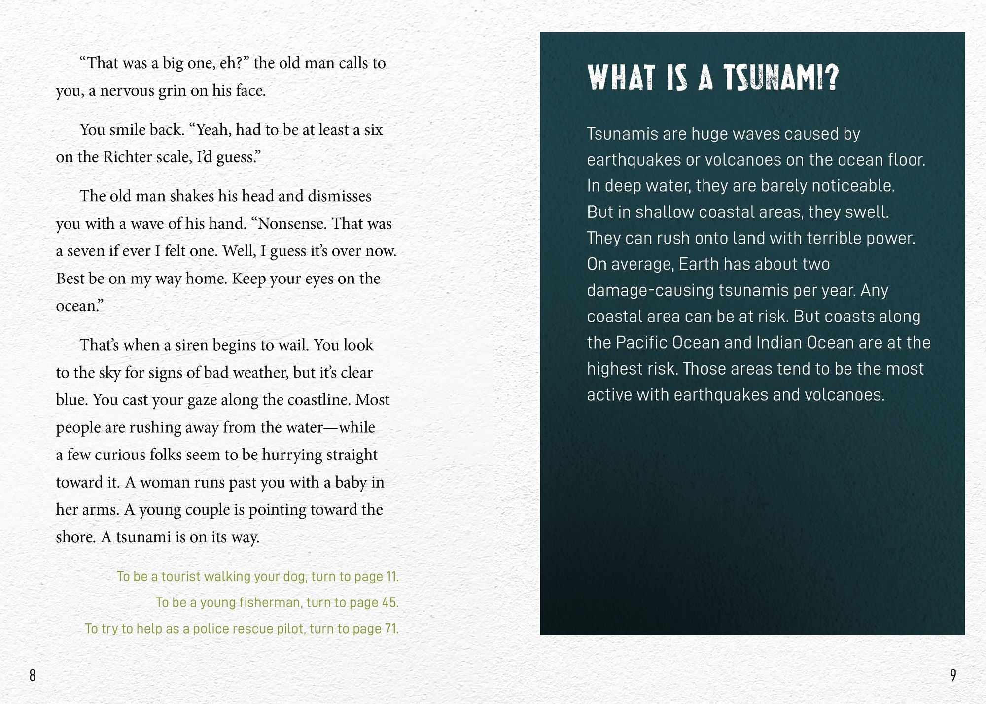 Can You Survive a Surging Tsunami?: An Interactive Survival Adventure