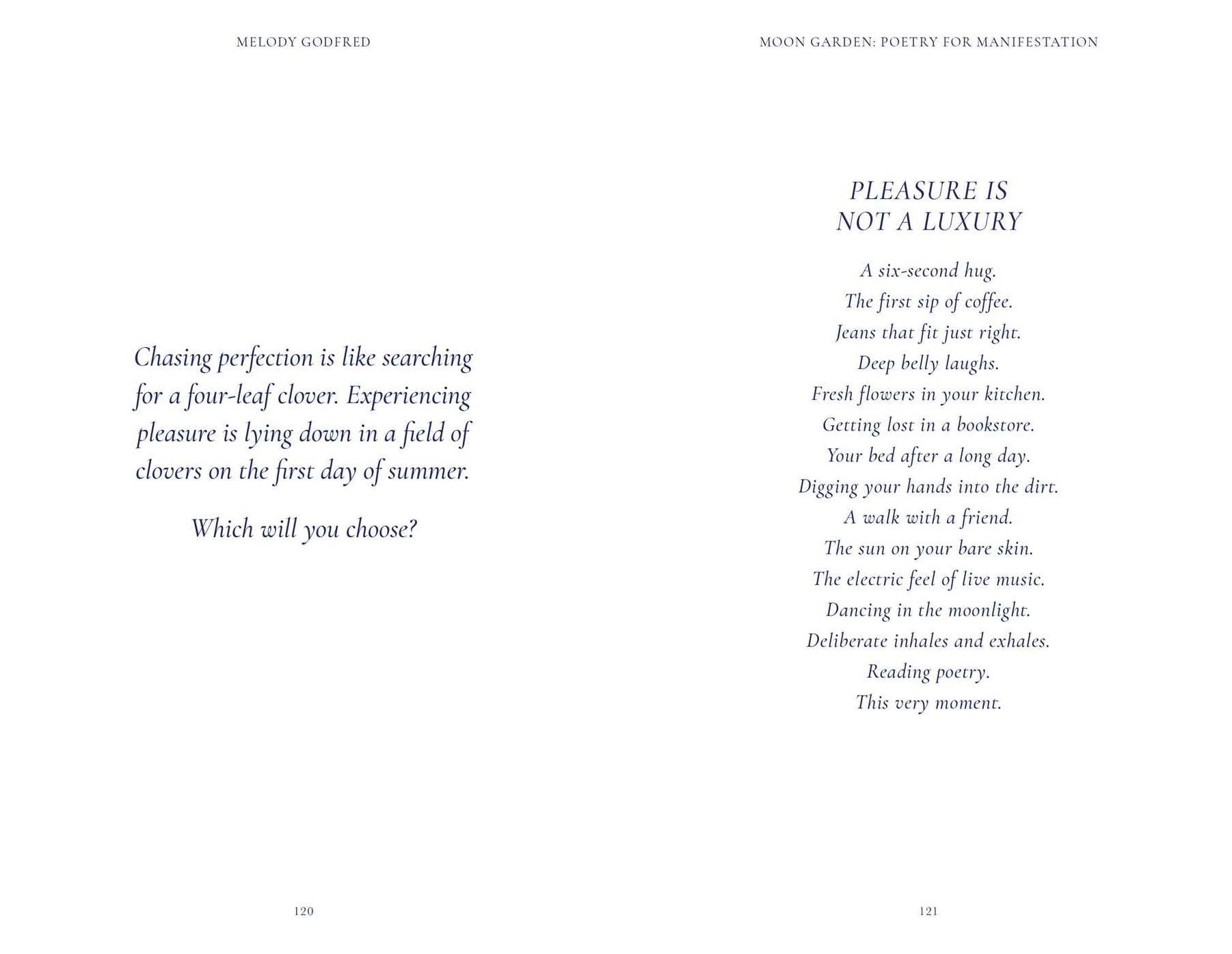 Moon Garden: Poetry for Manifestation