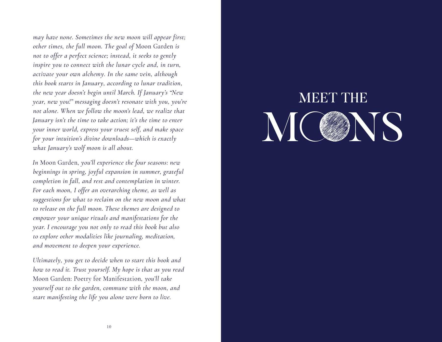 Moon Garden: Poetry for Manifestation