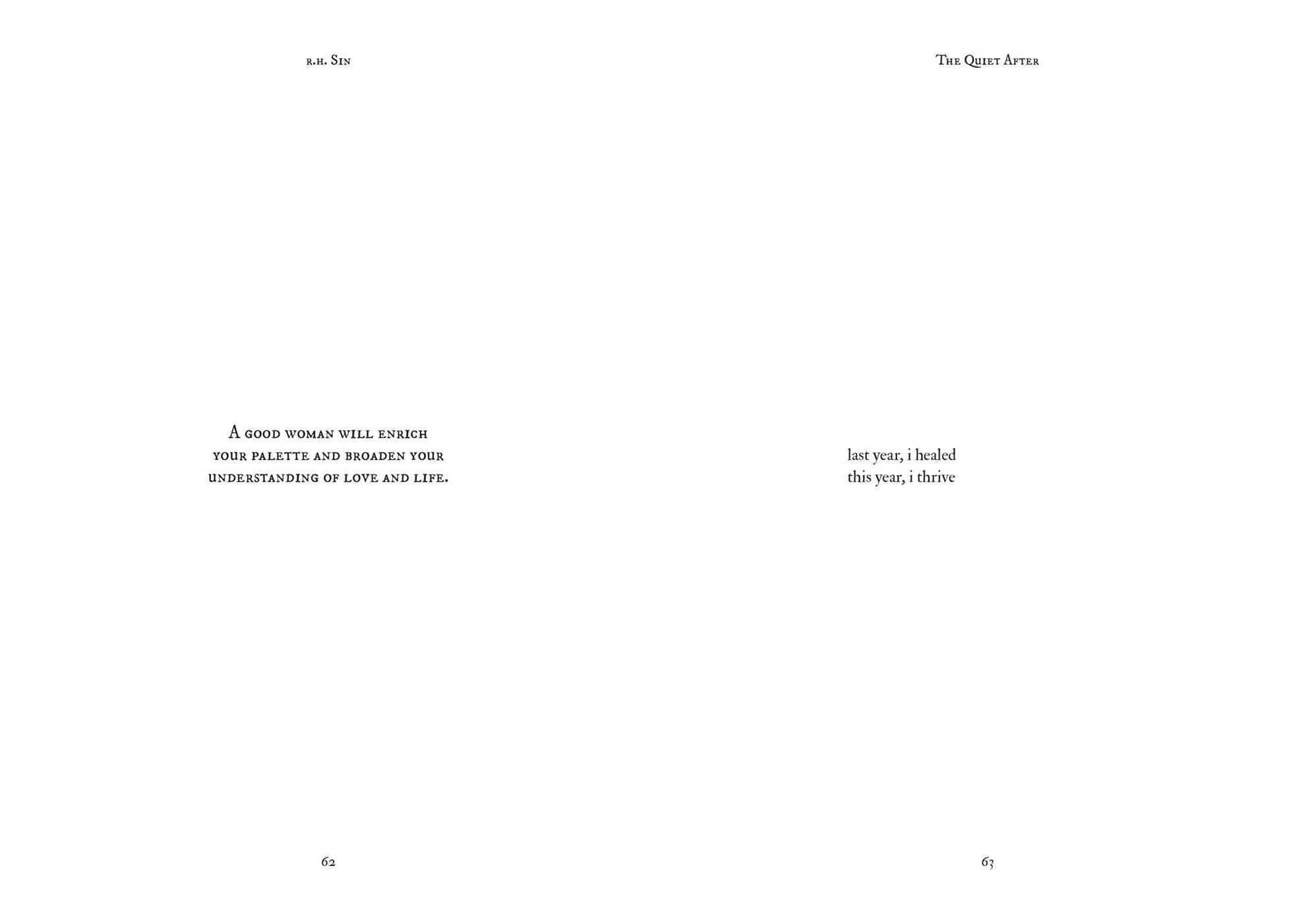 The Quiet After: Poems of Healing Silence