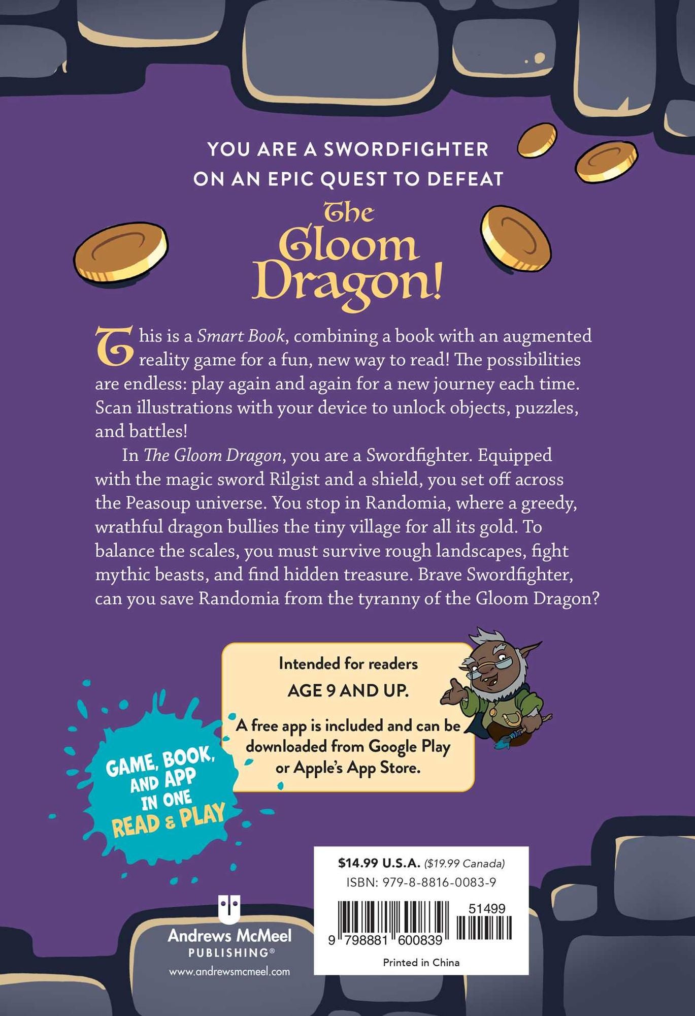 The Gloom Dragon: A Read & Play Interactive Gamebook
