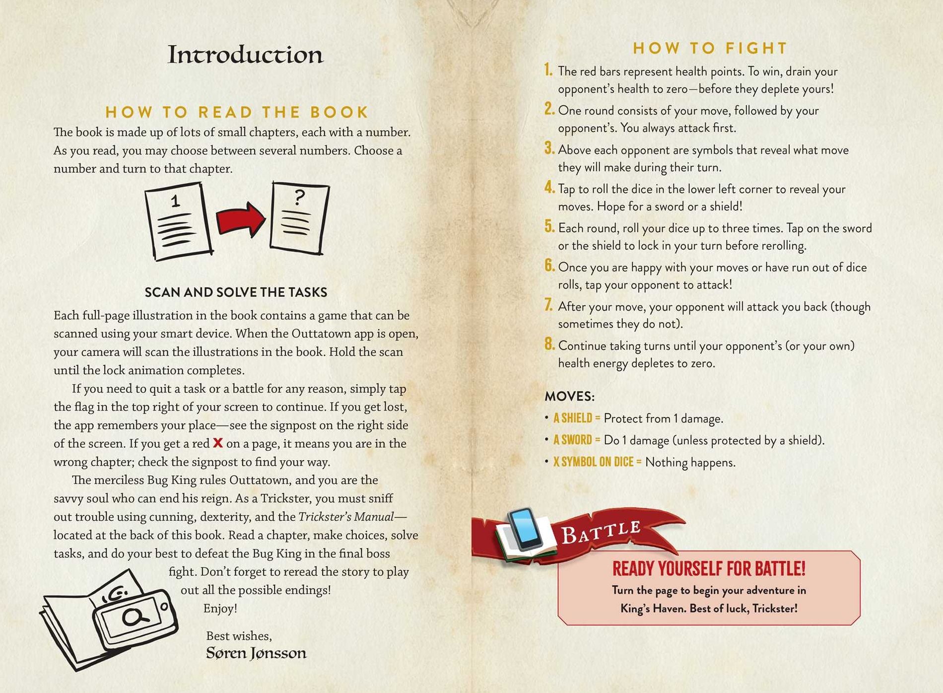 Outtatown: A Read & Play Interactive Gamebook