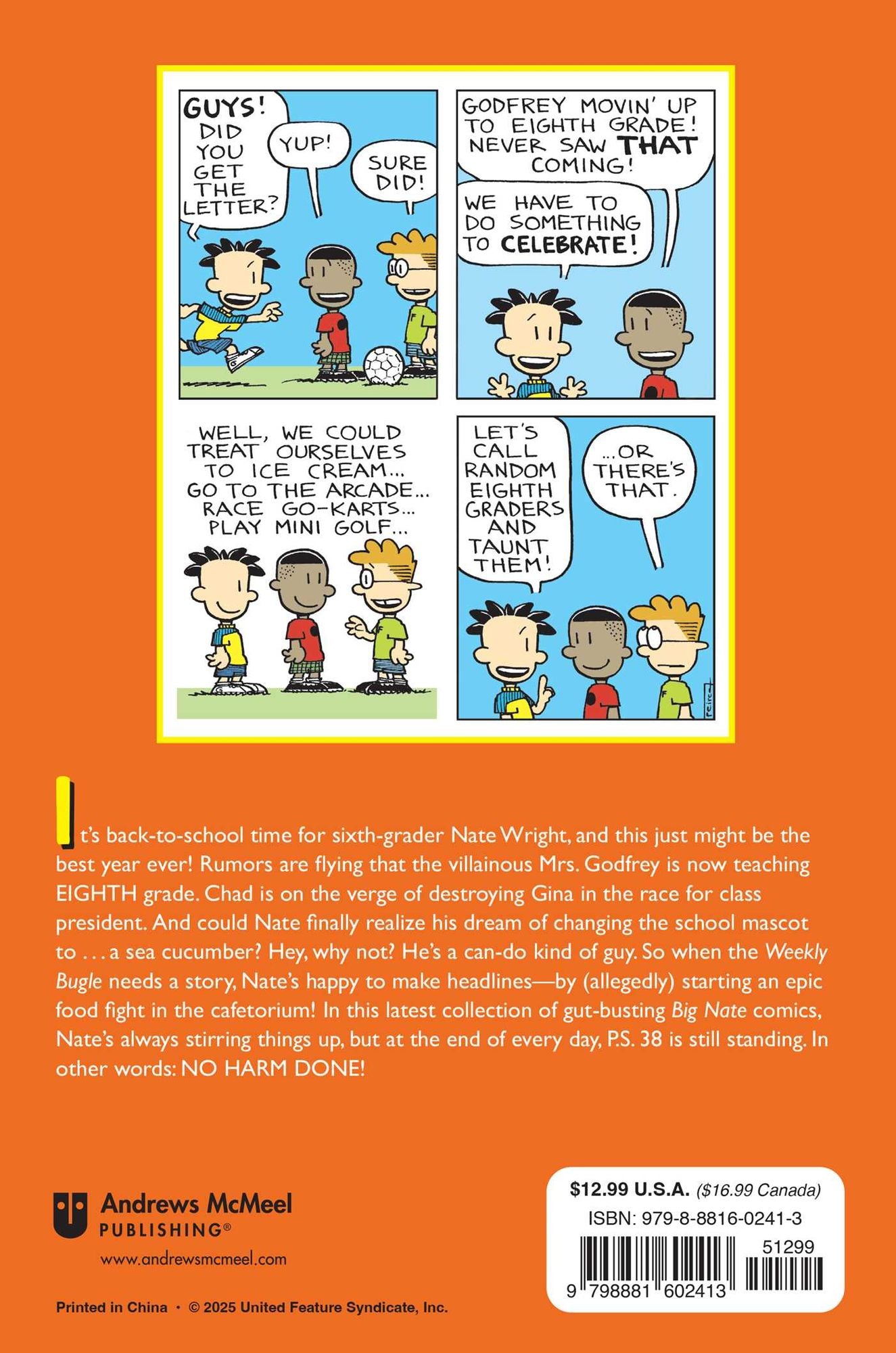 Big Nate: No Harm Done!