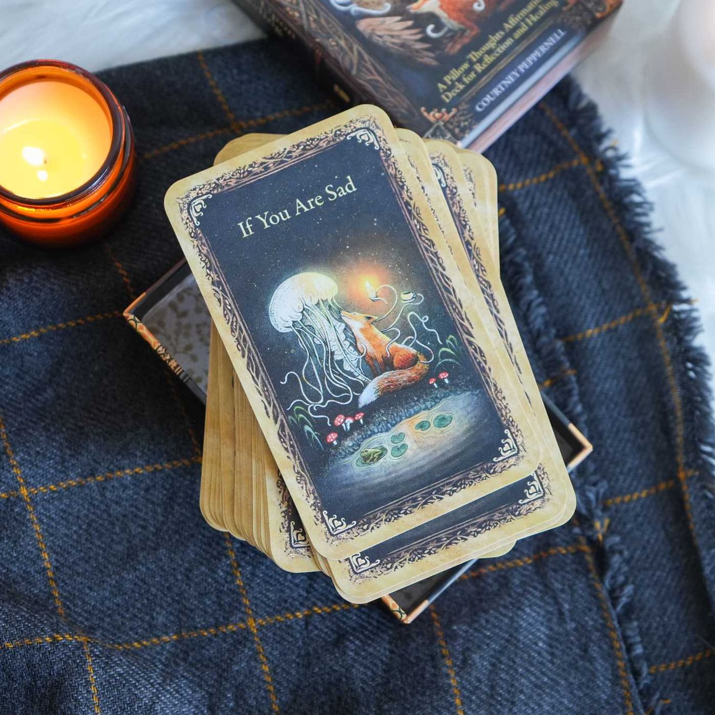 Once Upon a Feeling: A Pillow Thoughts Affirmation Deck for Reflection and Healing
