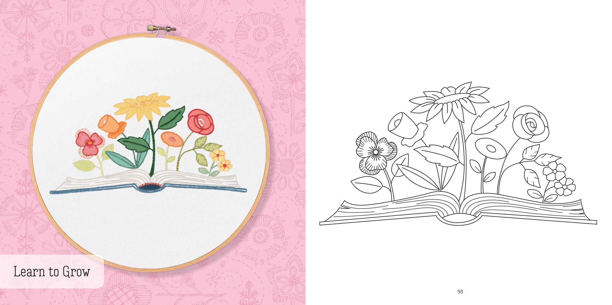 Garden of Stitches: 30 Floral Embroidery Patterns to Brighten Your Day