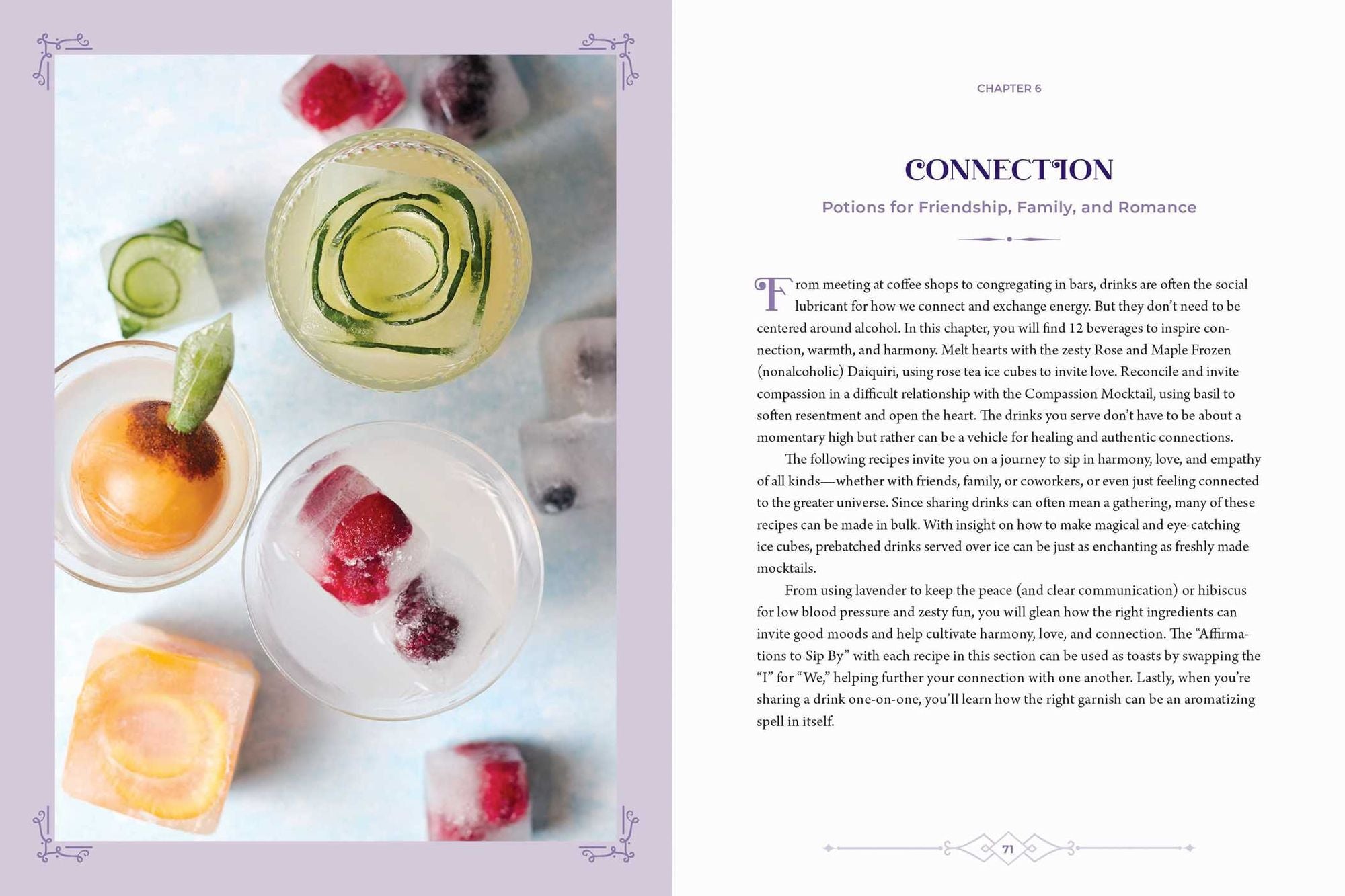 Mystical Mocktails: 60 Nonalcoholic Mindful Recipes, Rituals, and Affirmations