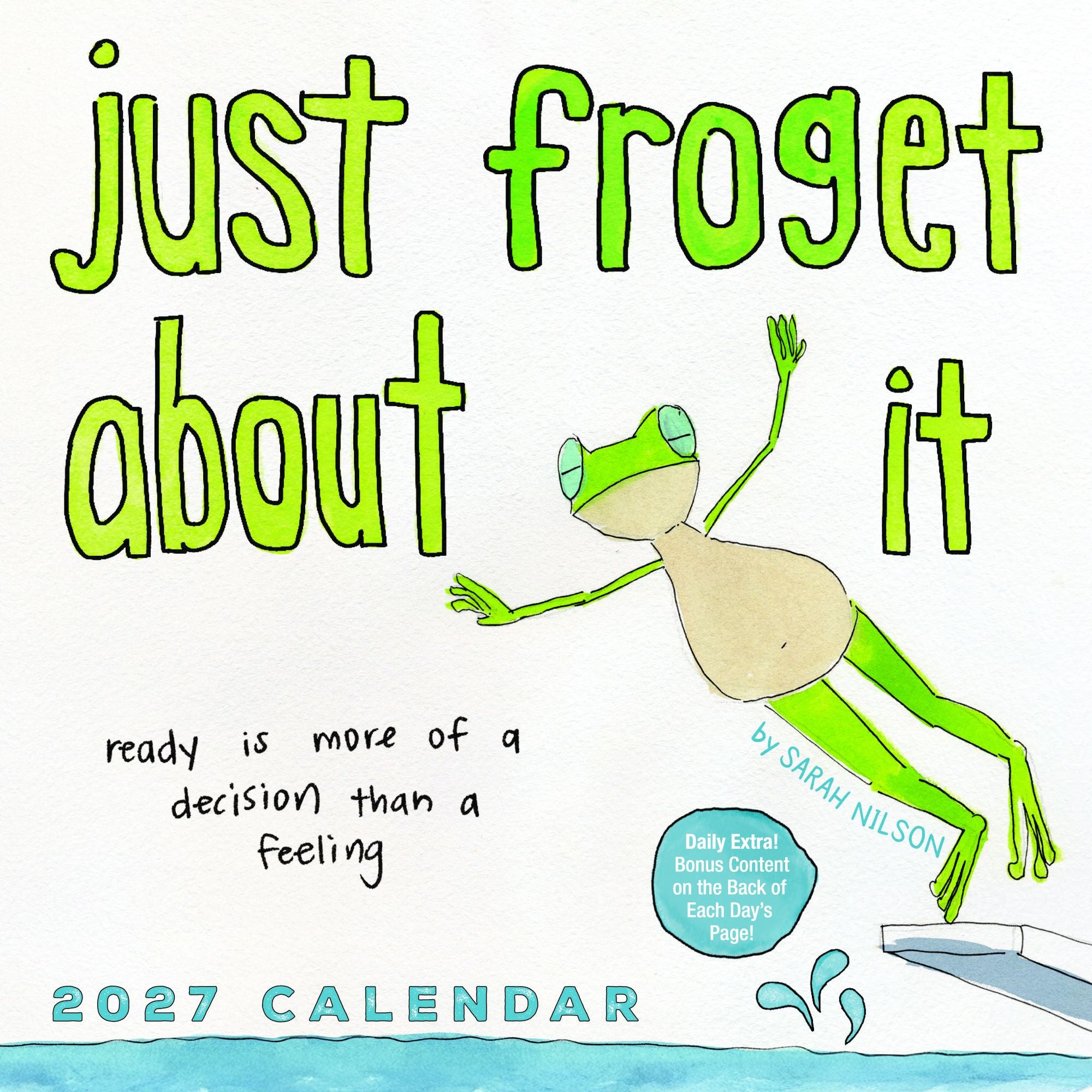 2027 Just Froget About It Comics Day-to-Day Calendar