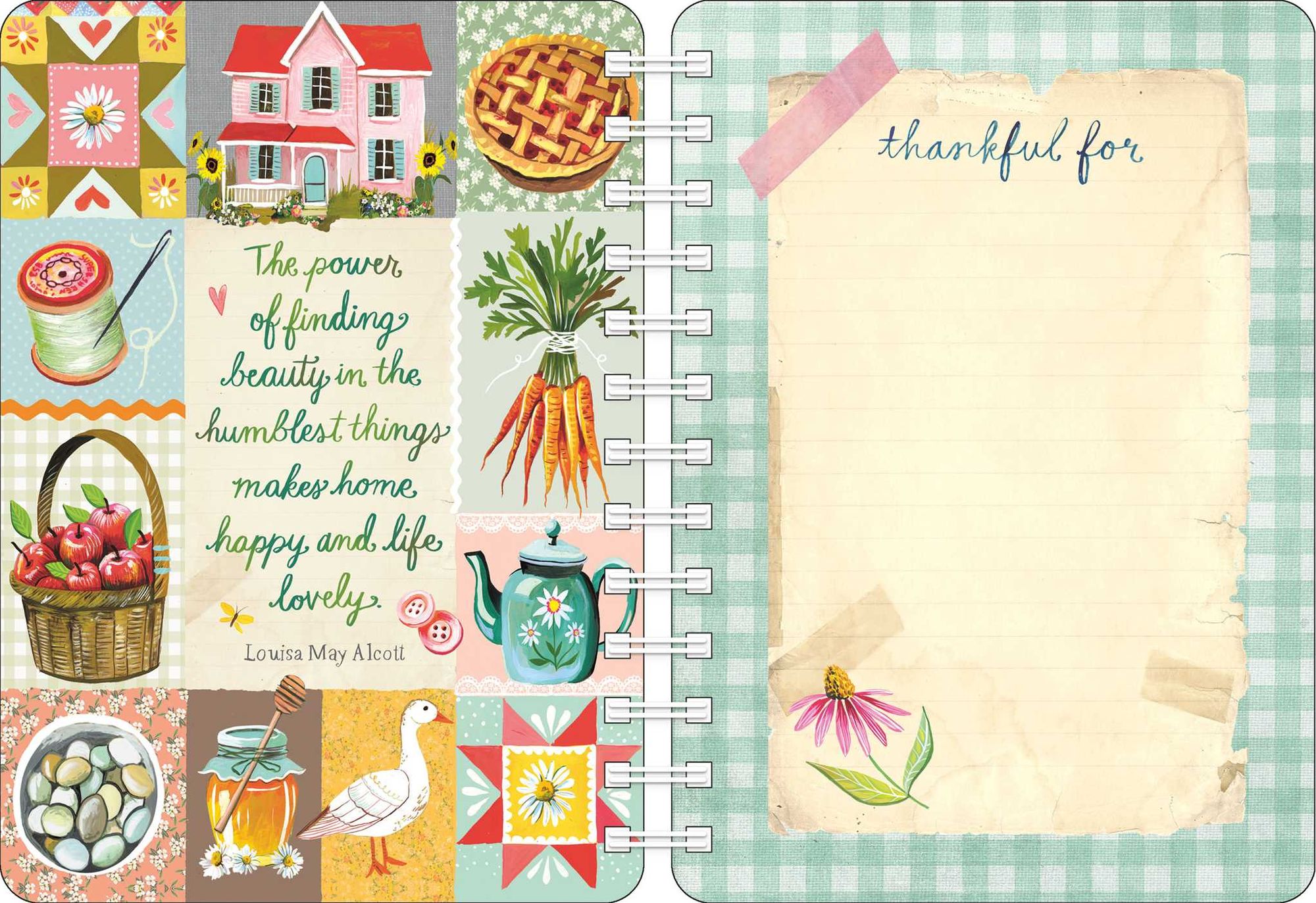2027 Katie Daisy Where Love Grows Weekly Planner