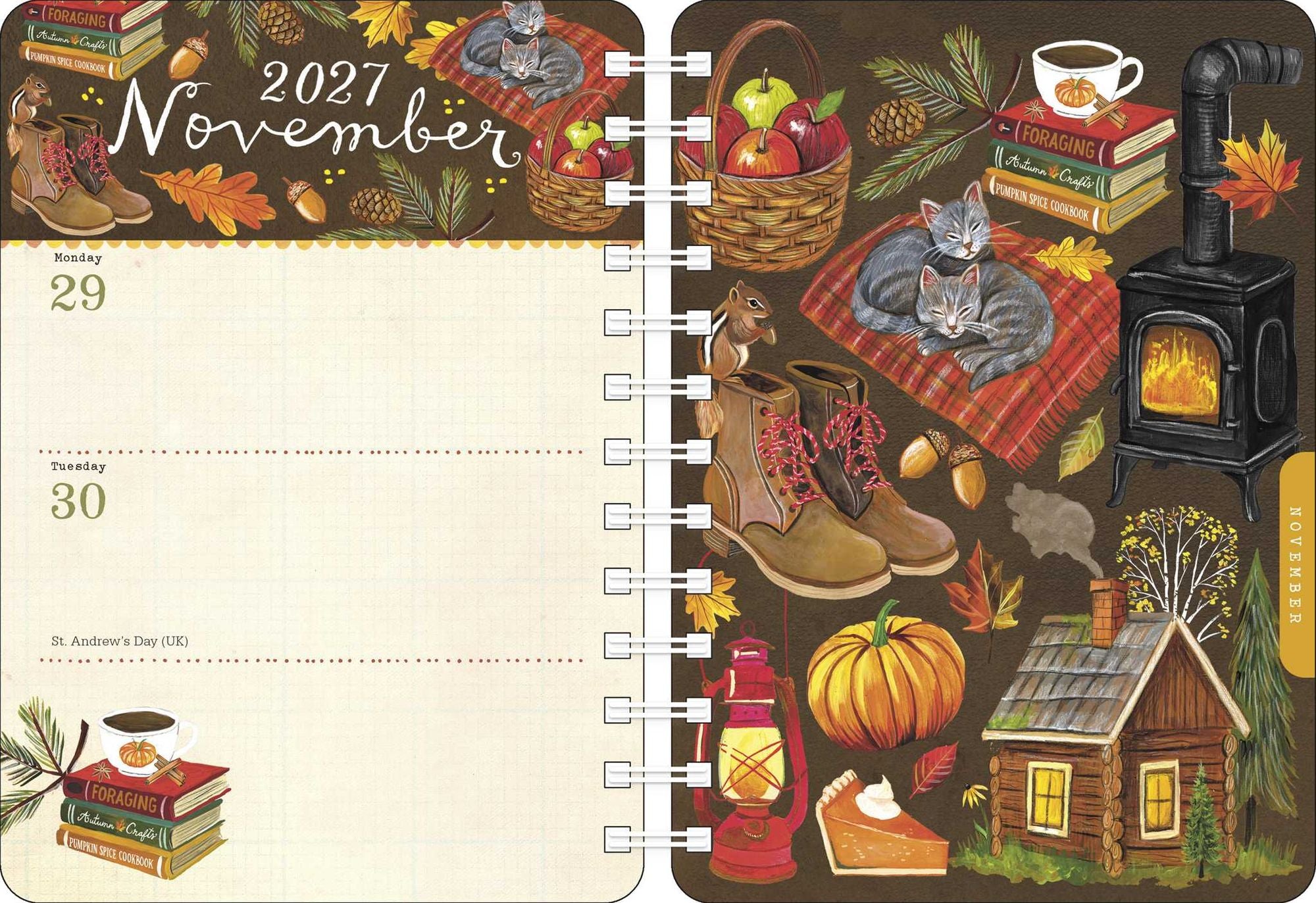 2027 Katie Daisy Where Love Grows Weekly Planner