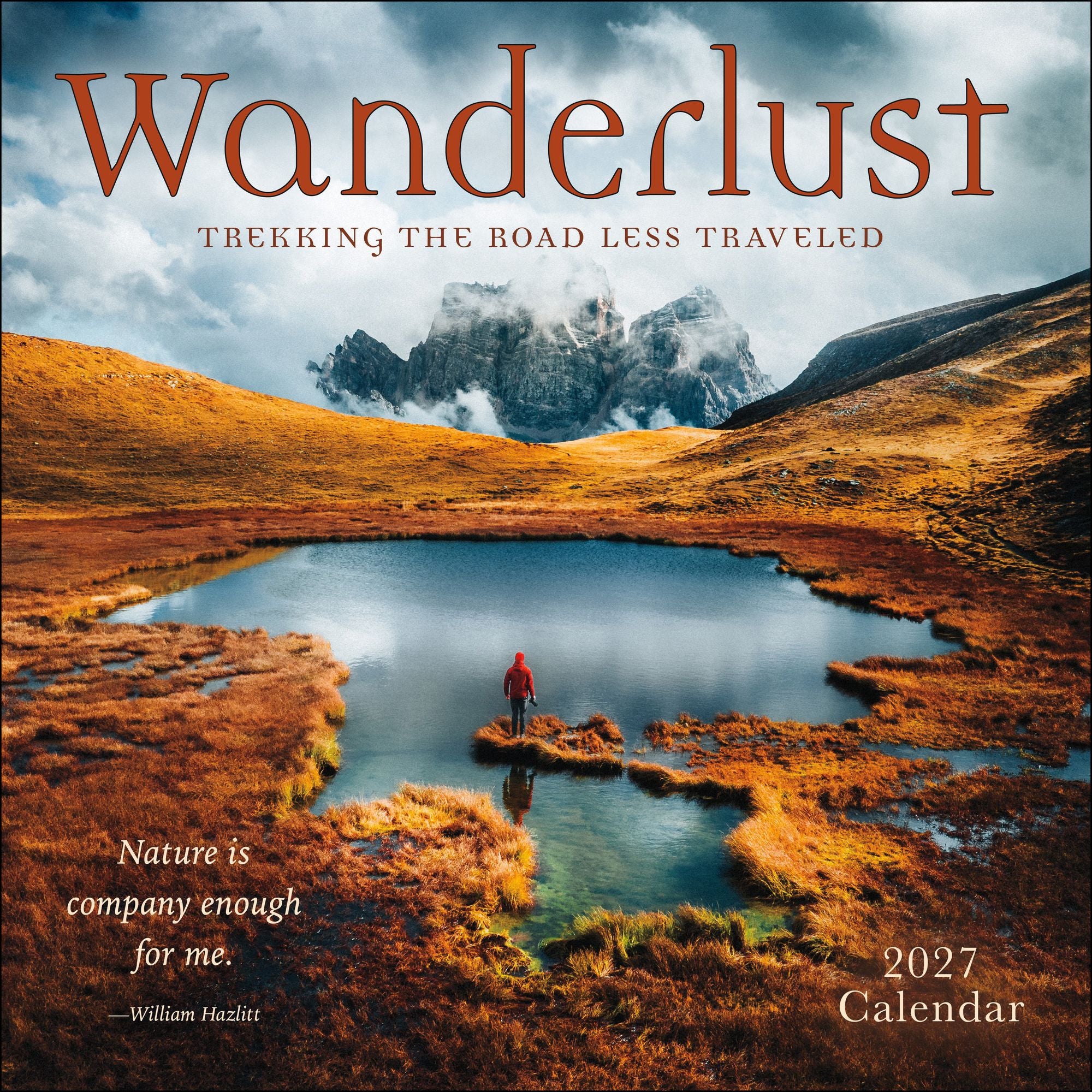 2027 Wanderlust Wall Calendar