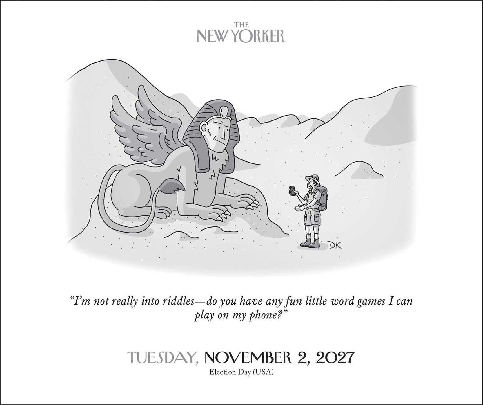 2027 Cartoons from The New Yorker Day-to-Day Calendar