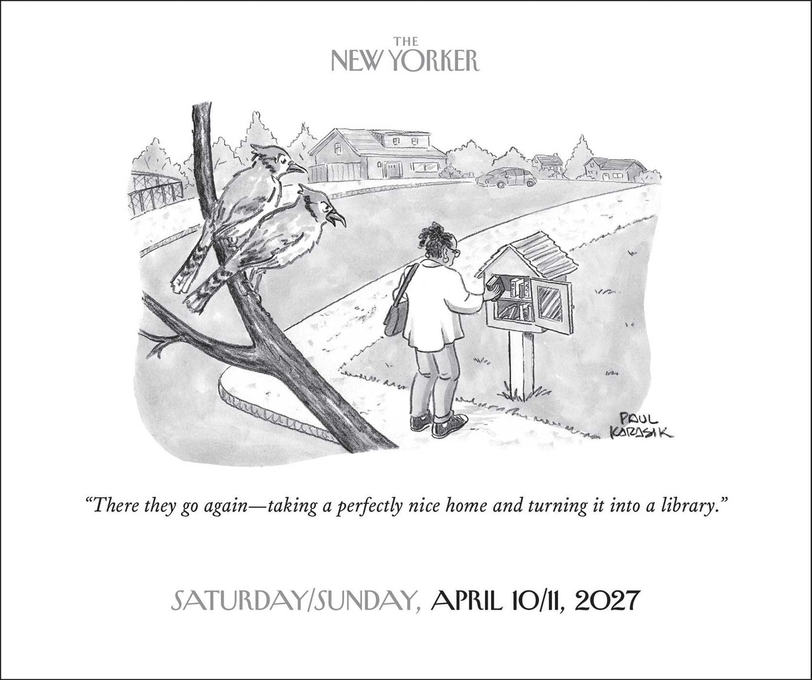 2027 Cartoons from The New Yorker Day-to-Day Calendar