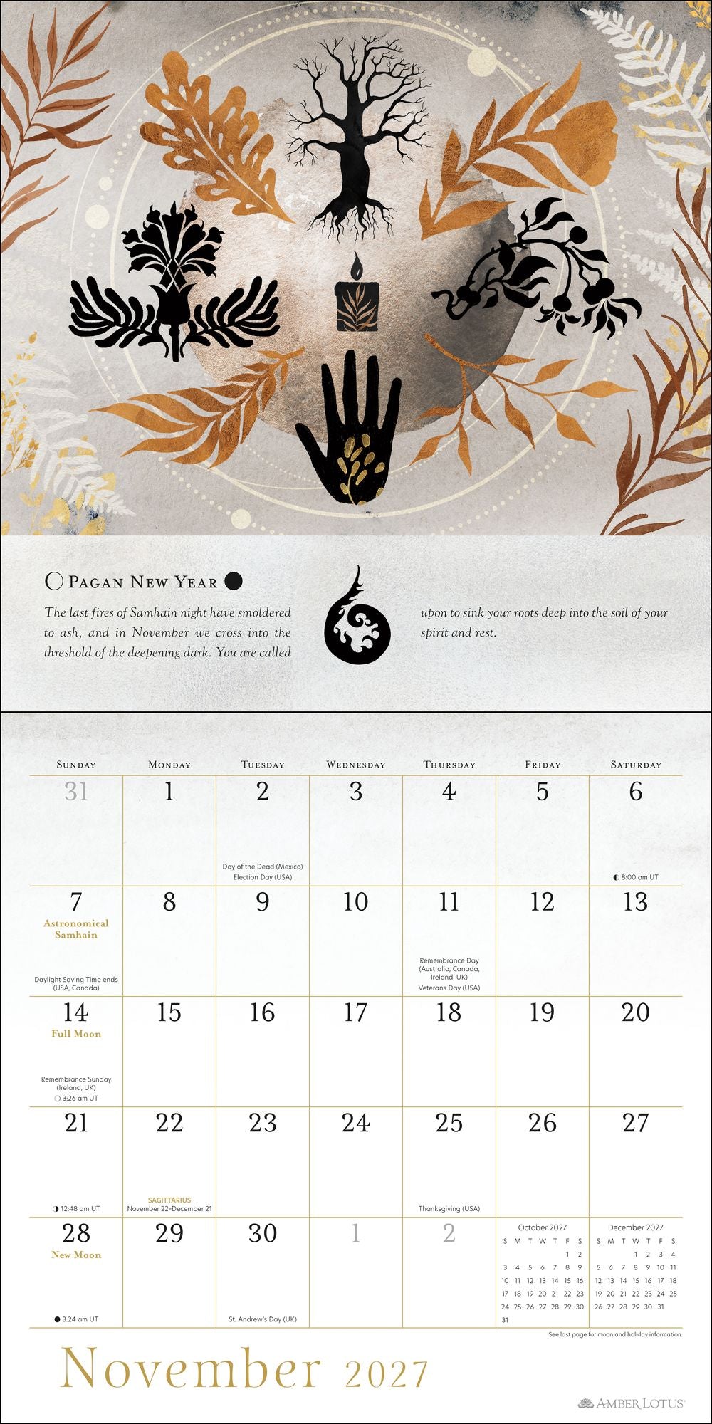 2027 Year Of The Witch Wall Calendar