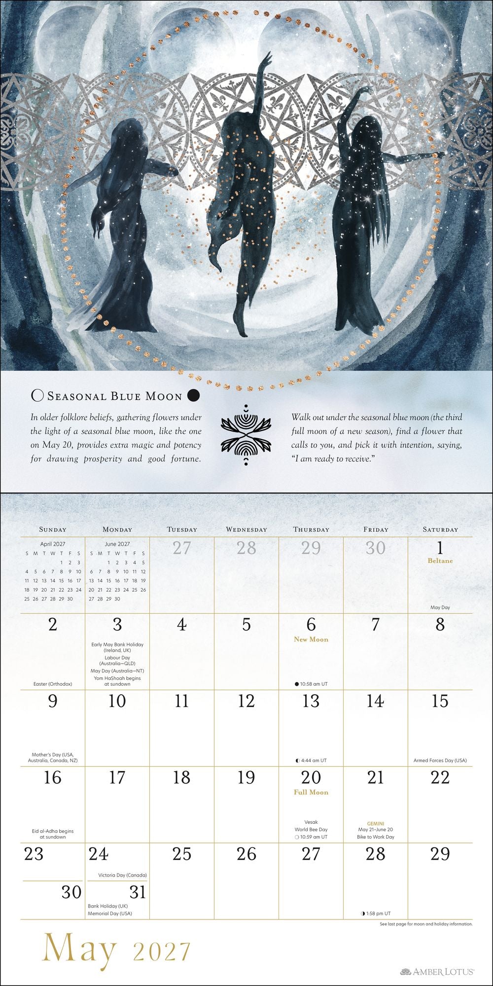 2027 Year Of The Witch Wall Calendar