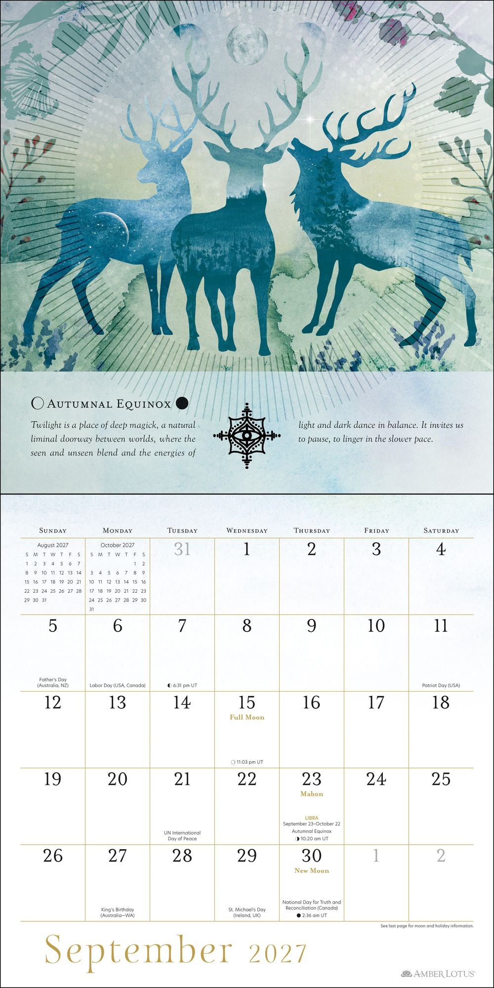 2027 Year Of The Witch Wall Calendar