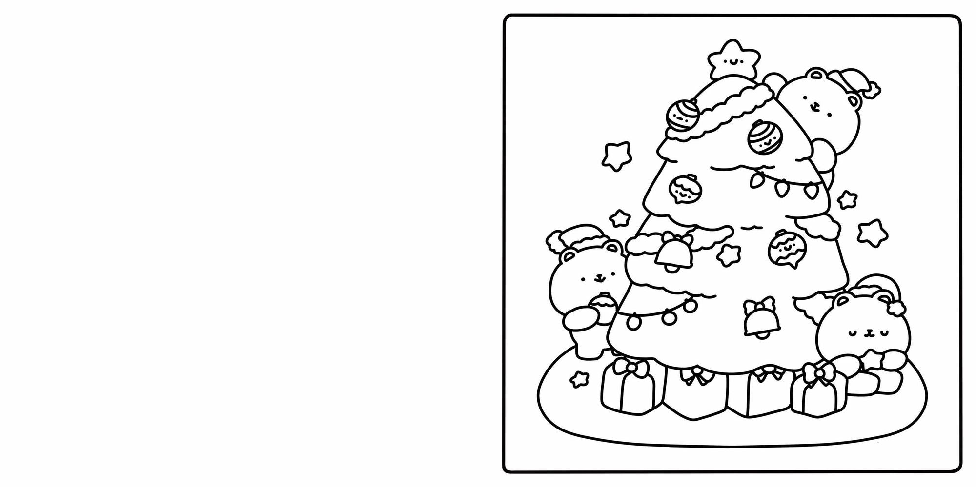 Cute & Cozy Coloring: Merry