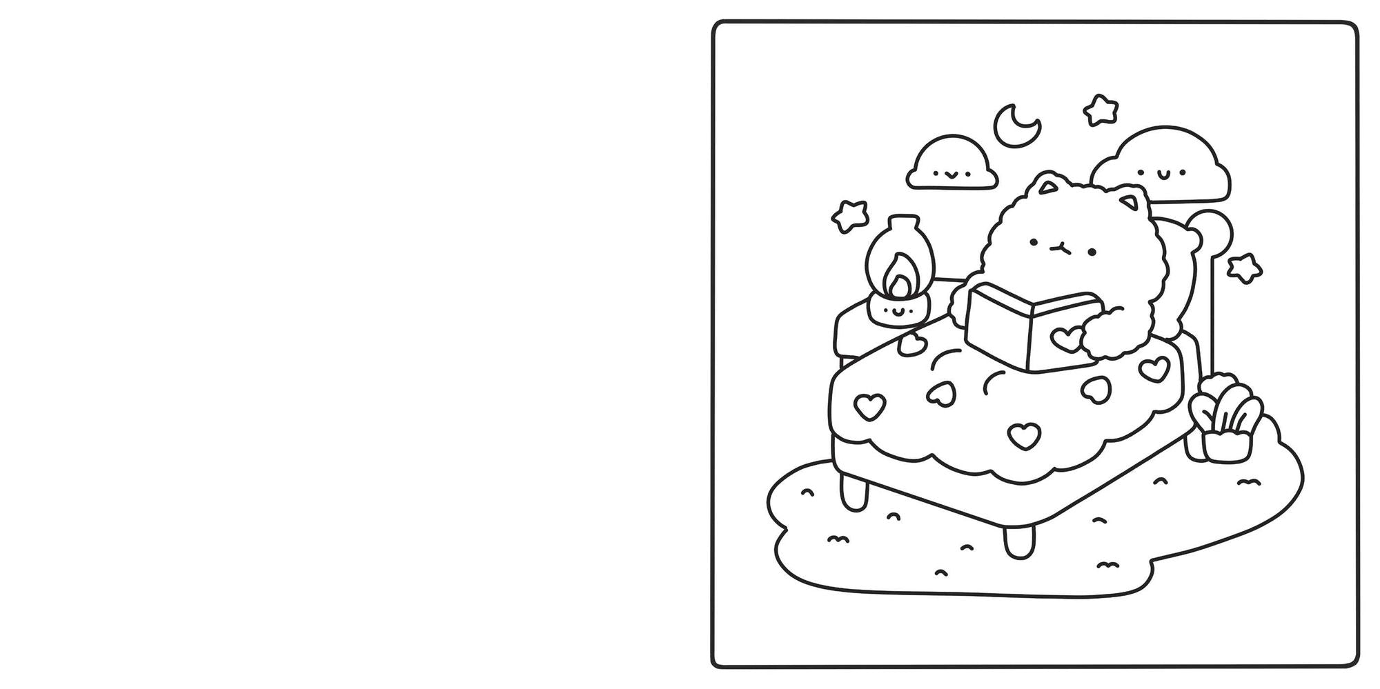 Cute & Cozy Coloring: Cheery