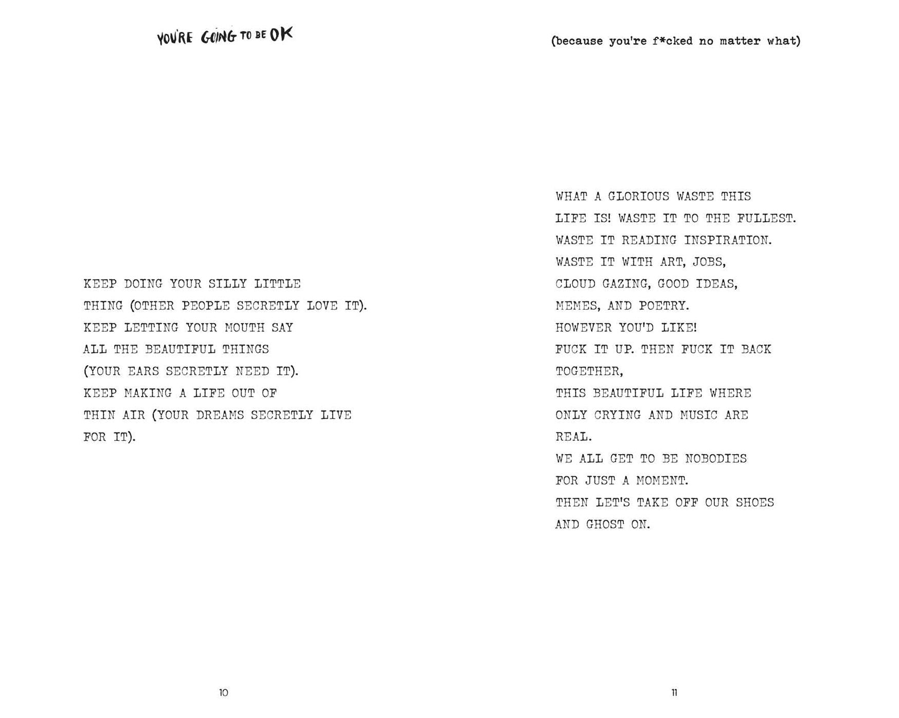 You're Going to Be OK: (Because You're F*cked No Matter What)