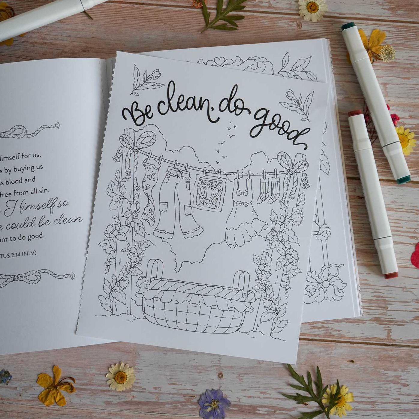 Be Still & Color Amazing Words of Grace