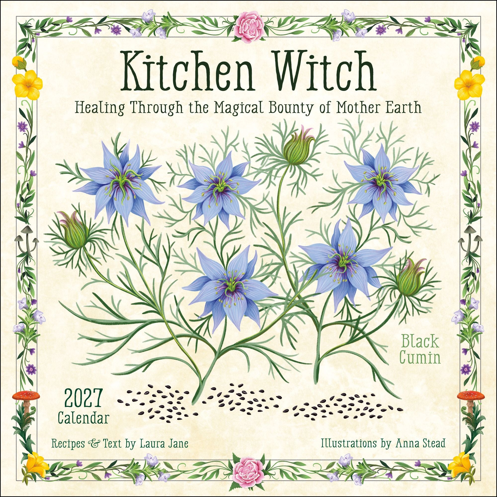 2027 Kitchen Witch Wall Calendar