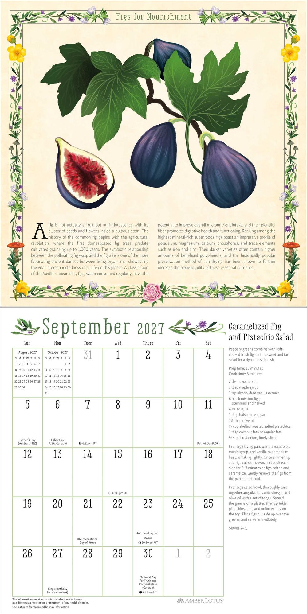 2027 Kitchen Witch Wall Calendar