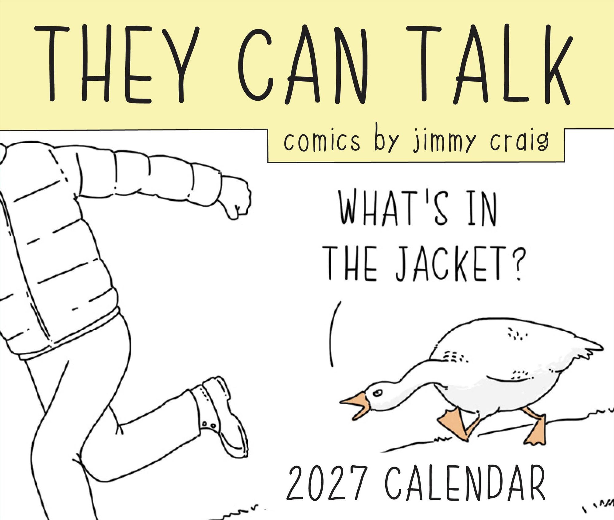 2027 They Can Talk Comics Day-to-Day Calendar
