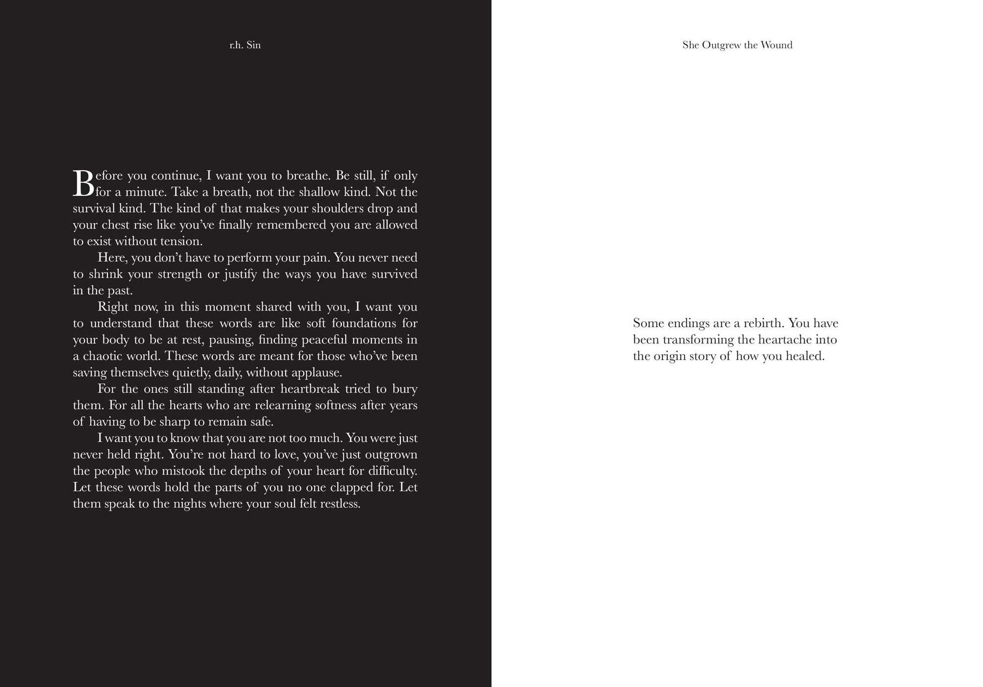 She Outgrew the Wound