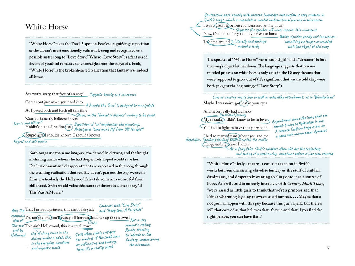 Meet Me in the Afterglow: The Annotated Poetry of Taylor Swift