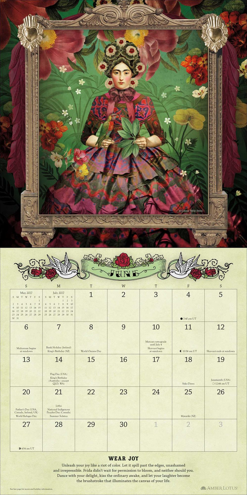 2027 For the Love of Frida Wall Calendar