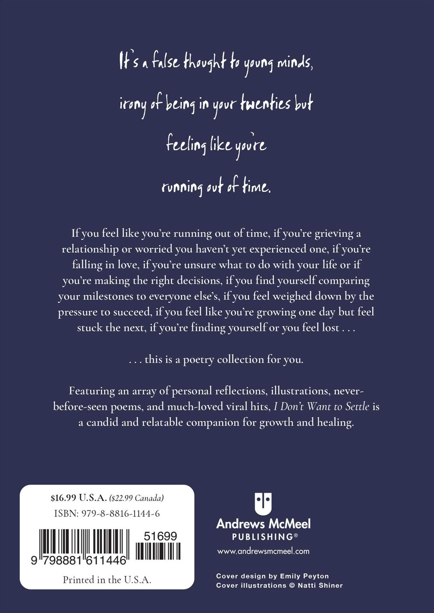 I Don't Want to Settle: Words for a Lost Generation