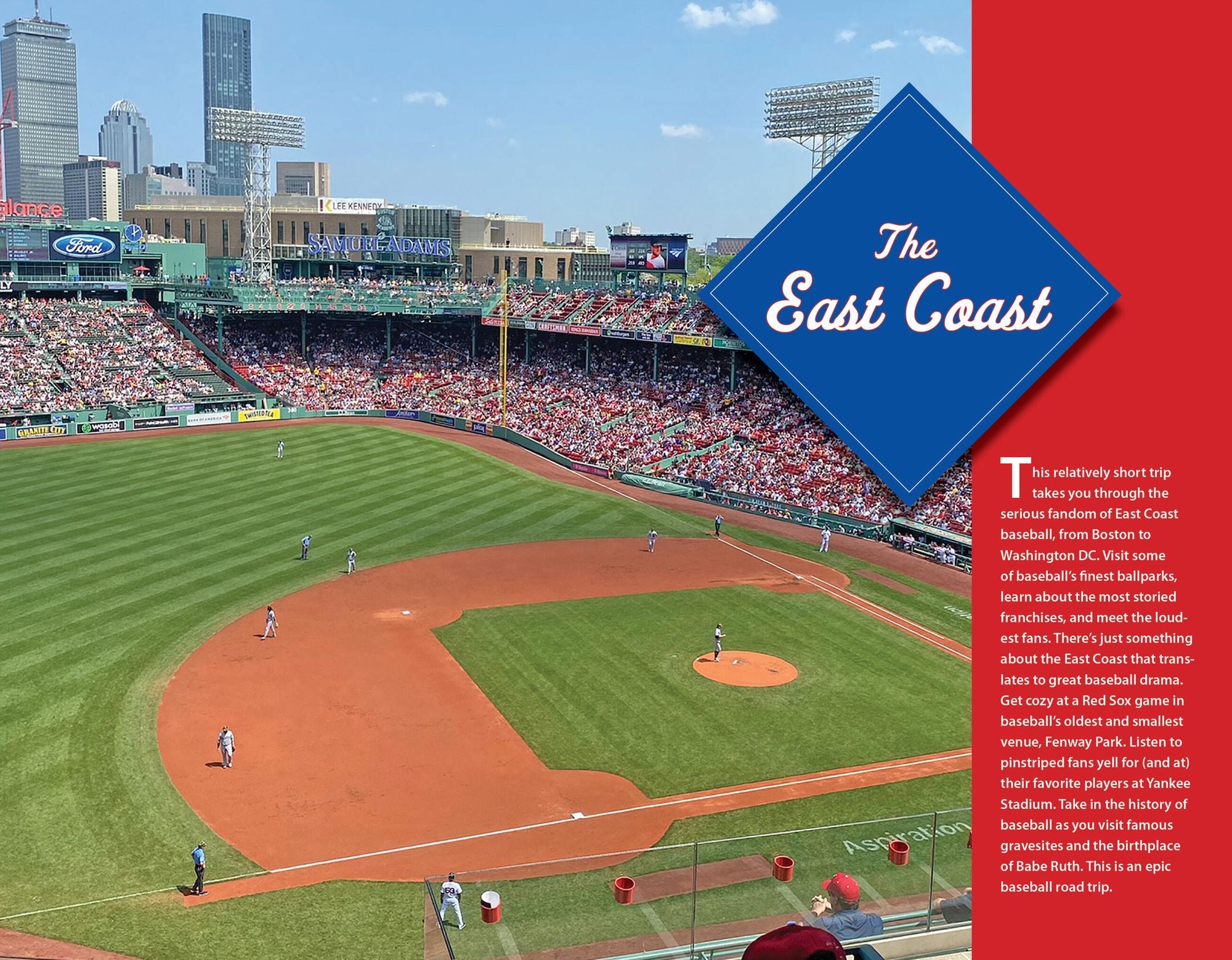 Moon Baseball Road Trips: The Complete Guide to All the Ballparks, with Beer, Bites, and Sights Nearby