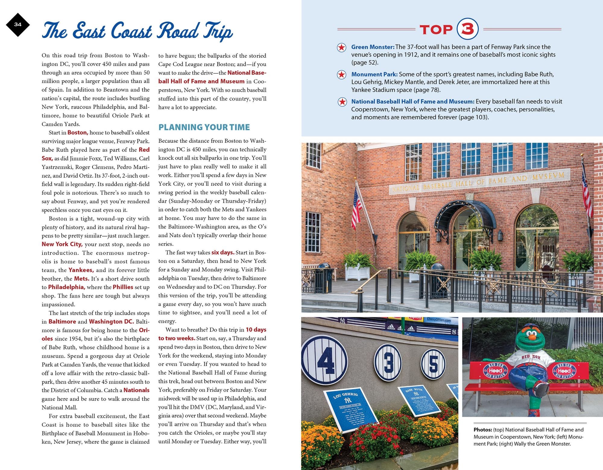Moon Baseball Road Trips: The Complete Guide to All the Ballparks, with Beer, Bites, and Sights Nearby