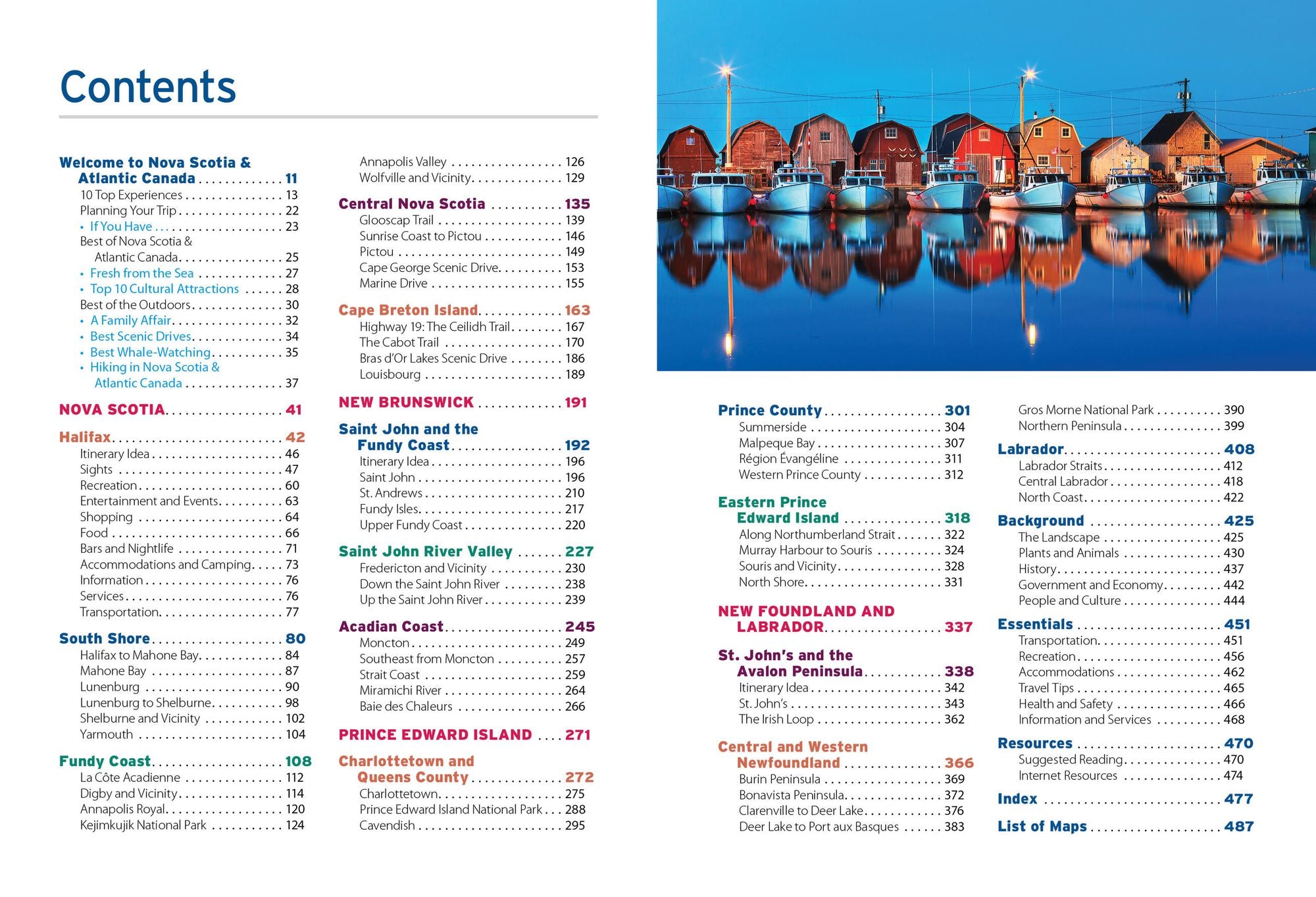 Moon Nova Scotia & Atlantic Canada: With New Brunswick, Prince Edward Island, Newfoundland & Labrador: Coastal Getaways, Historic Towns, Scenic Drives