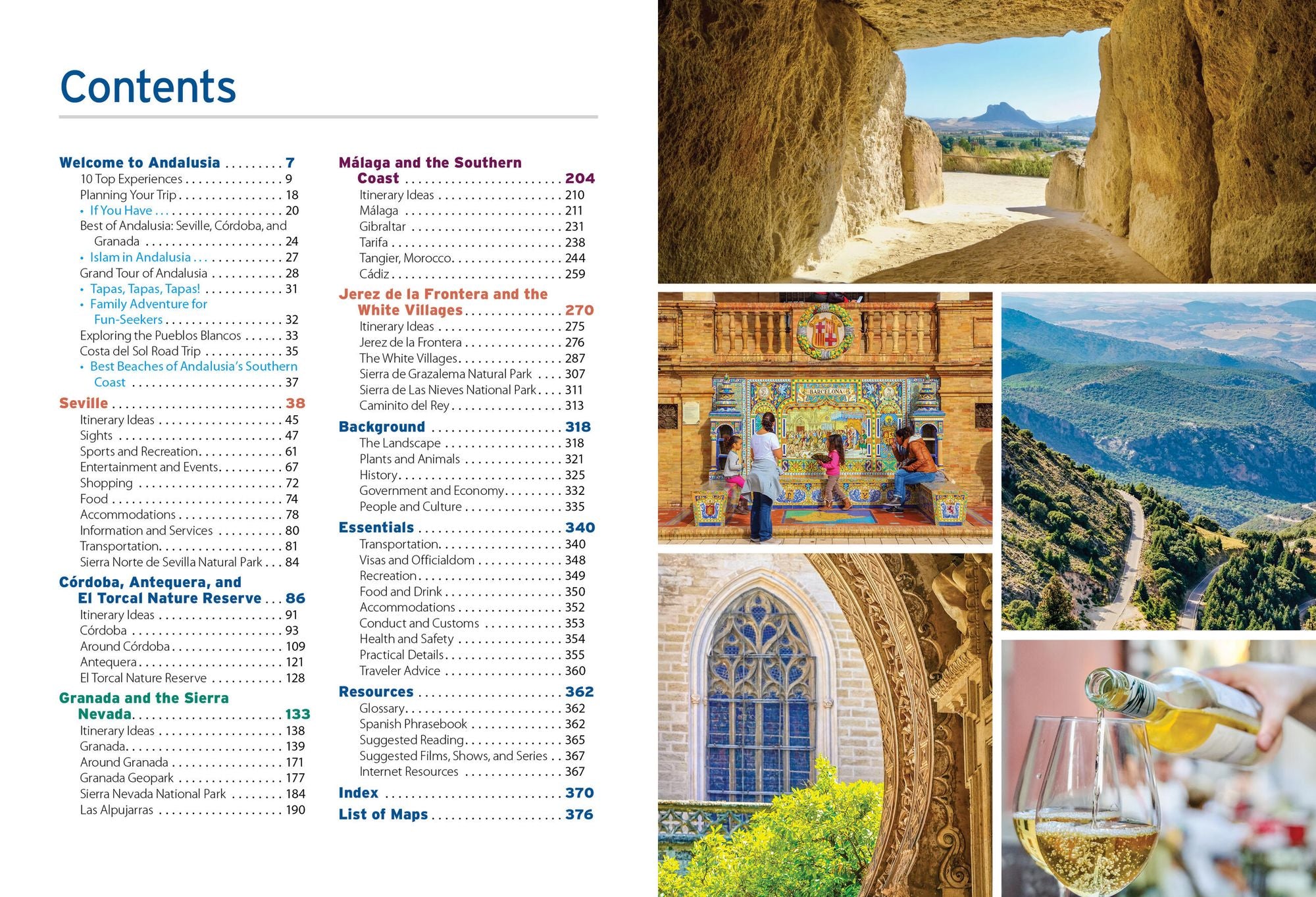 Moon Seville, Granada & Andalusia: With Cordoba, Malaga & Tangier: The Alhambra, Wine & Tapas, Coastal Getaways