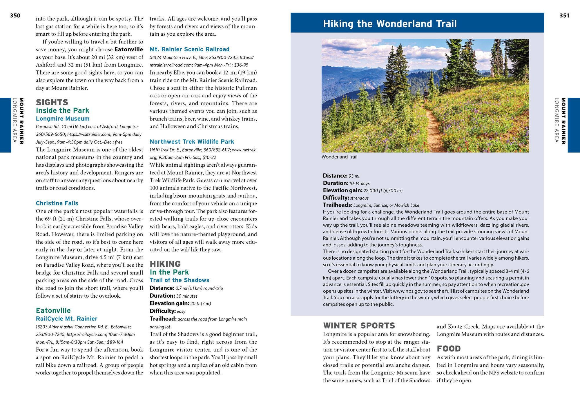 Moon Washington State: National Parks, Local Food & Wine, Year-Round Recreation