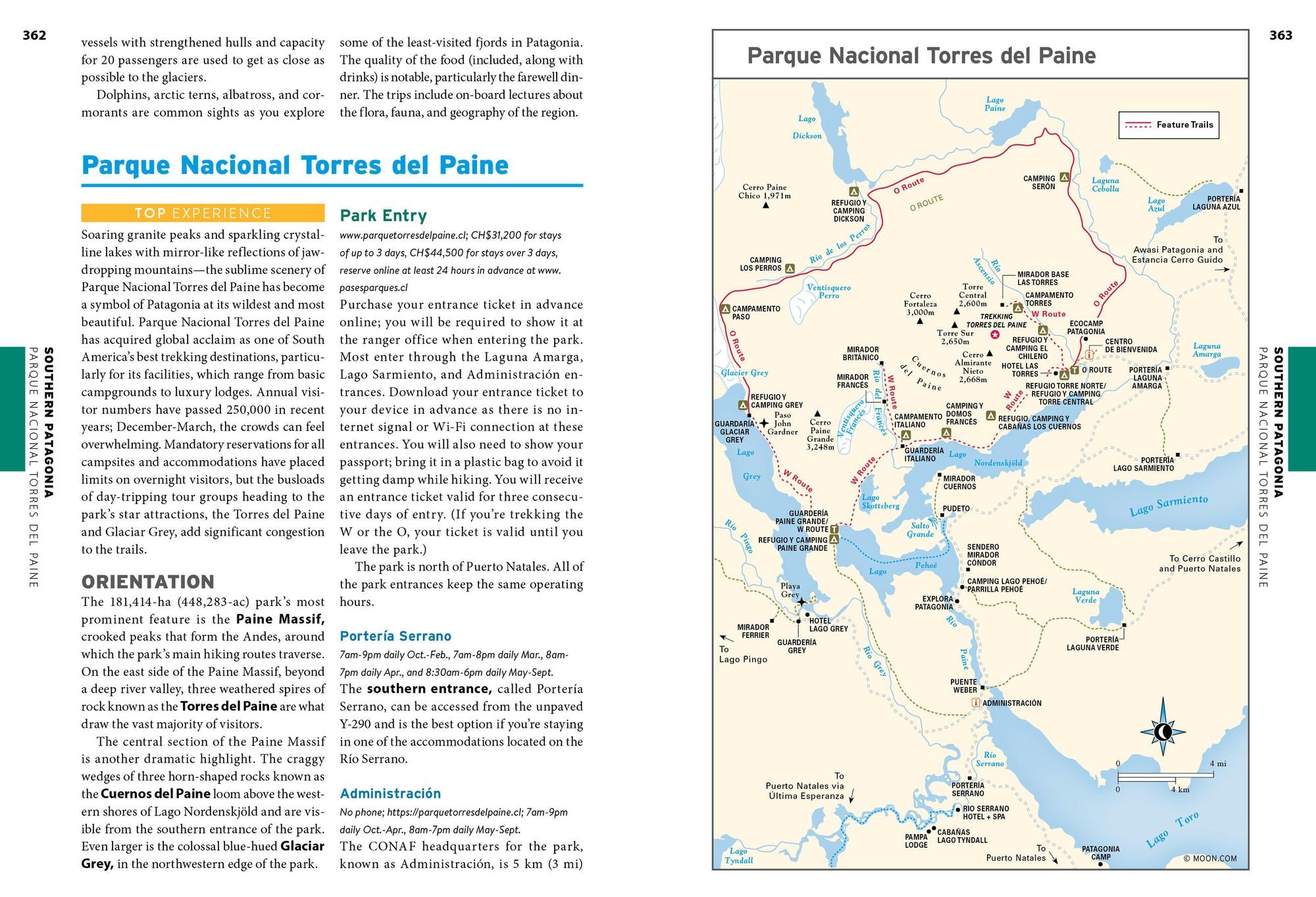 Moon Chile: With Patagonia & Rapa Nui (Easter Island): Volcanoes & Glaciers, Vineyards & Beaches, Wildlife-Watching