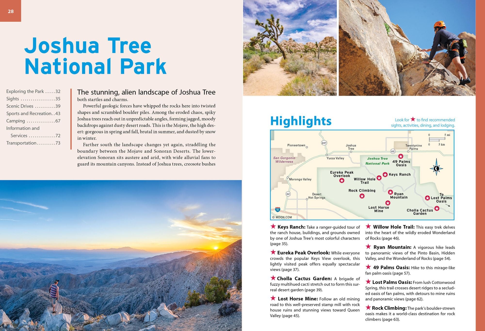 Moon Joshua Tree & Palm Springs: Hiking, Scenic Drives, Desert Getaways