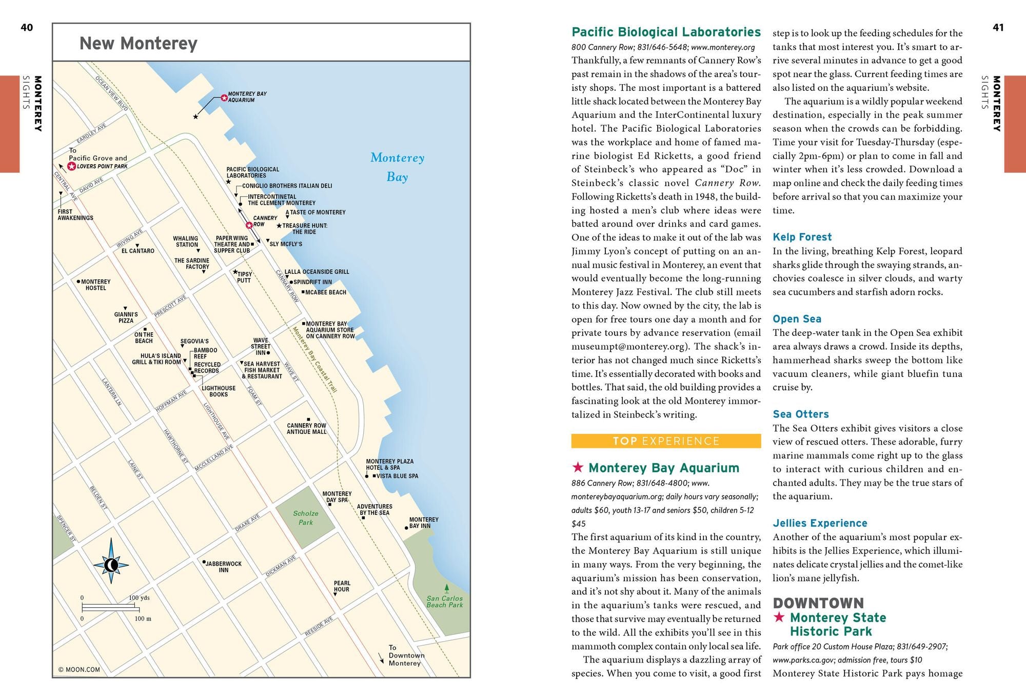 Moon Monterey & Carmel: With Santa Cruz & Big Sur: Coastal Getaways, Scenic Drives, Hiking & Kayaking