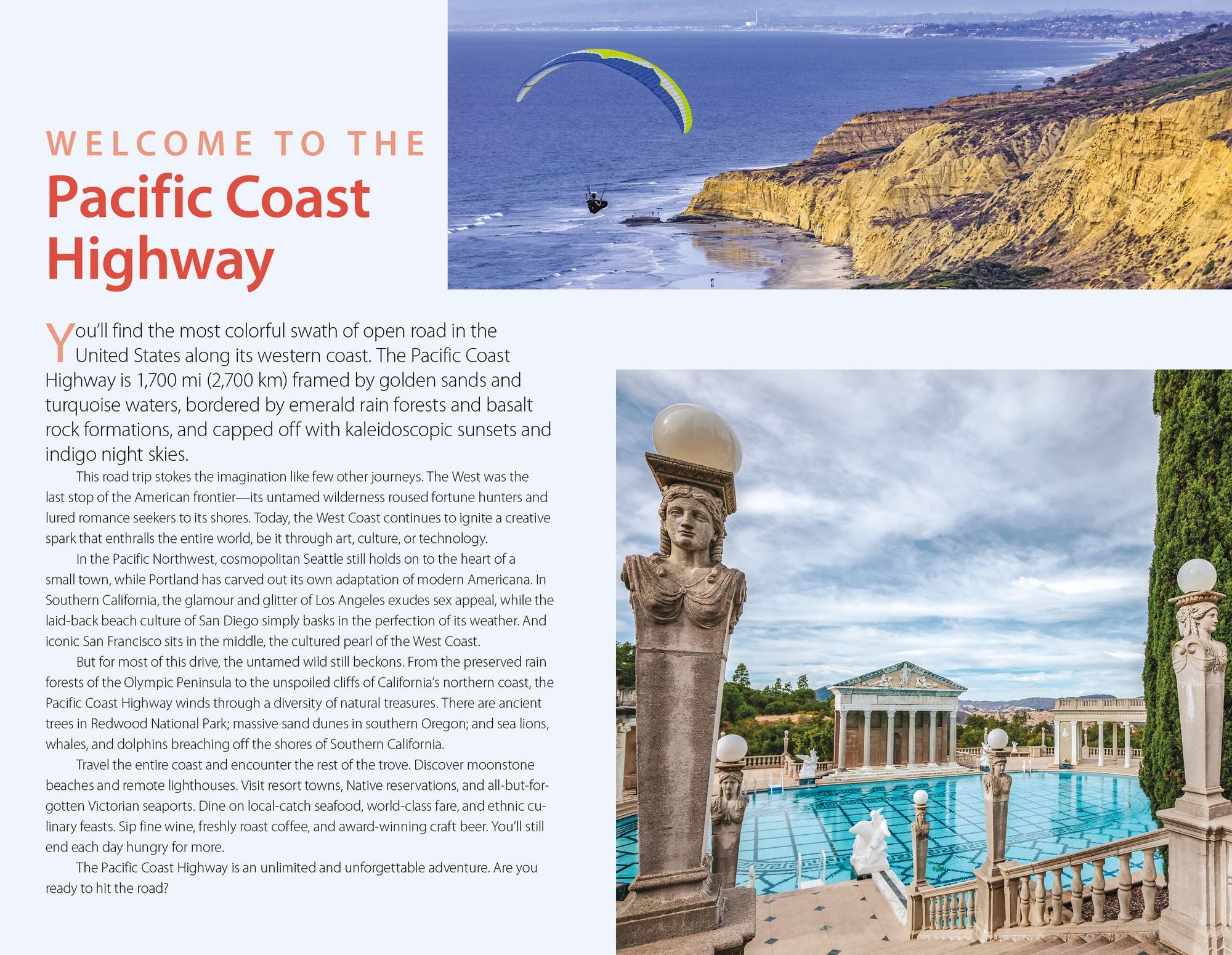 Moon Pacific Coast Highway Road Trip: California, Oregon & Washington