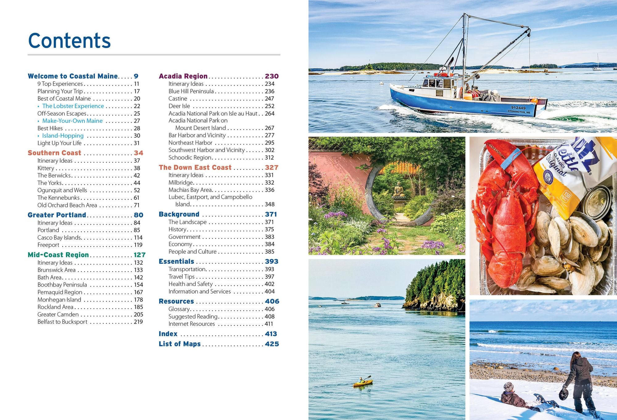 Moon Coastal Maine: With Acadia National Park: Seaside Getaways, Sailing & Kayaking, Lobster & Lighthouses