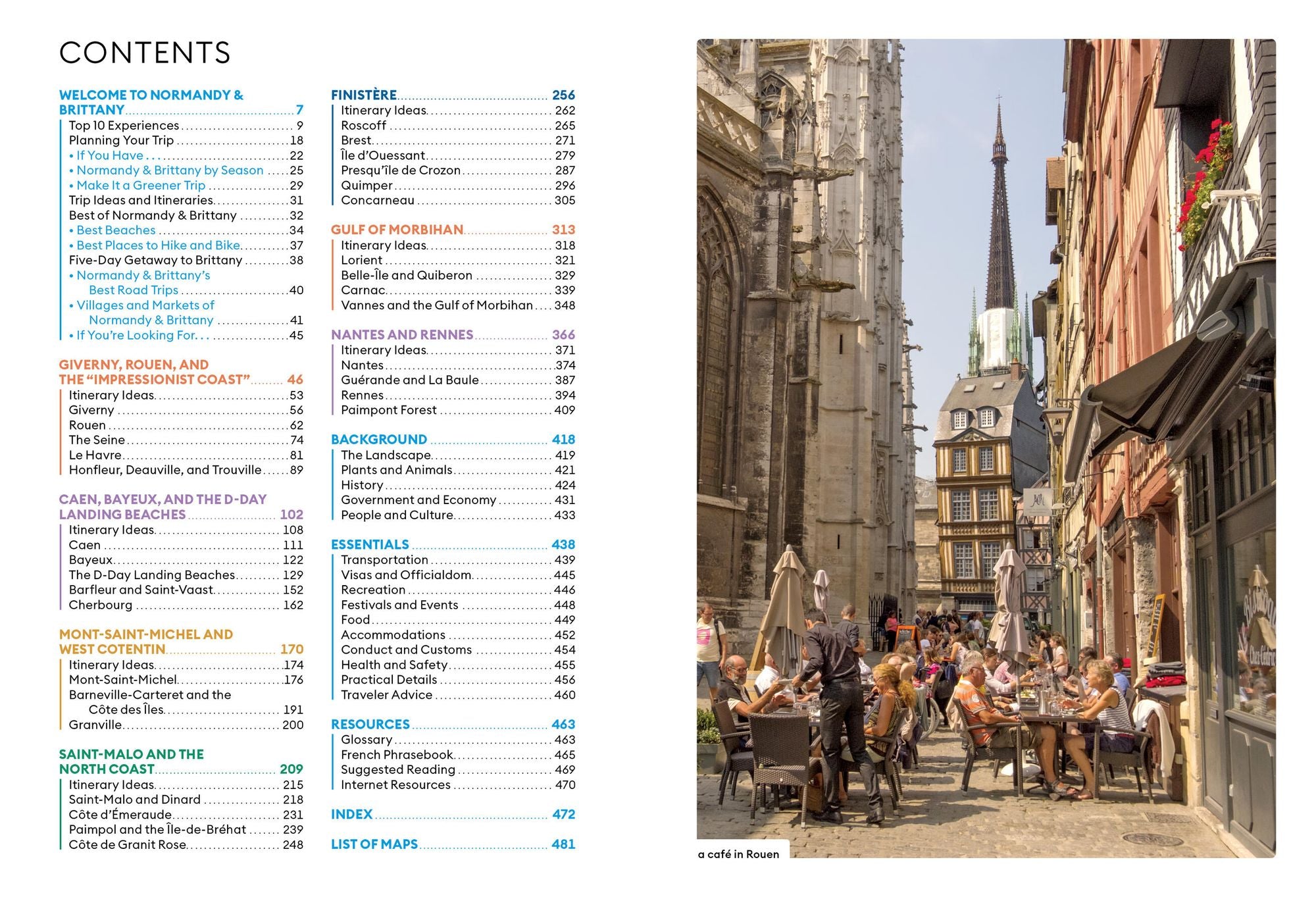 Moon Normandy & Brittany: With Mont-Saint-Michel: Castles & Cathedrals, Charming Villages & Markets, D-Day Beaches
