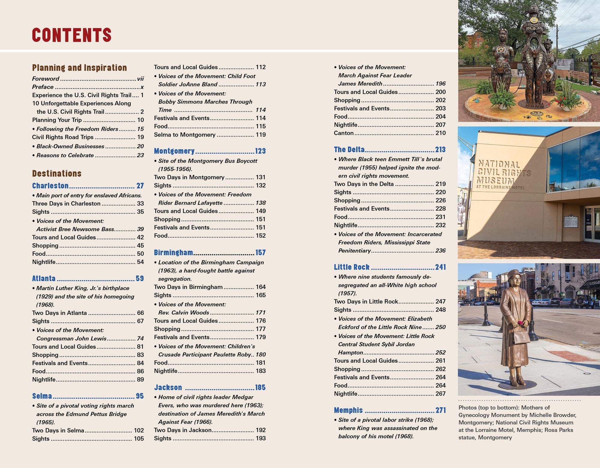 Moon U.S. Civil Rights Trail: A Traveler's Guide to the People, Places, and Events that Made the Movement